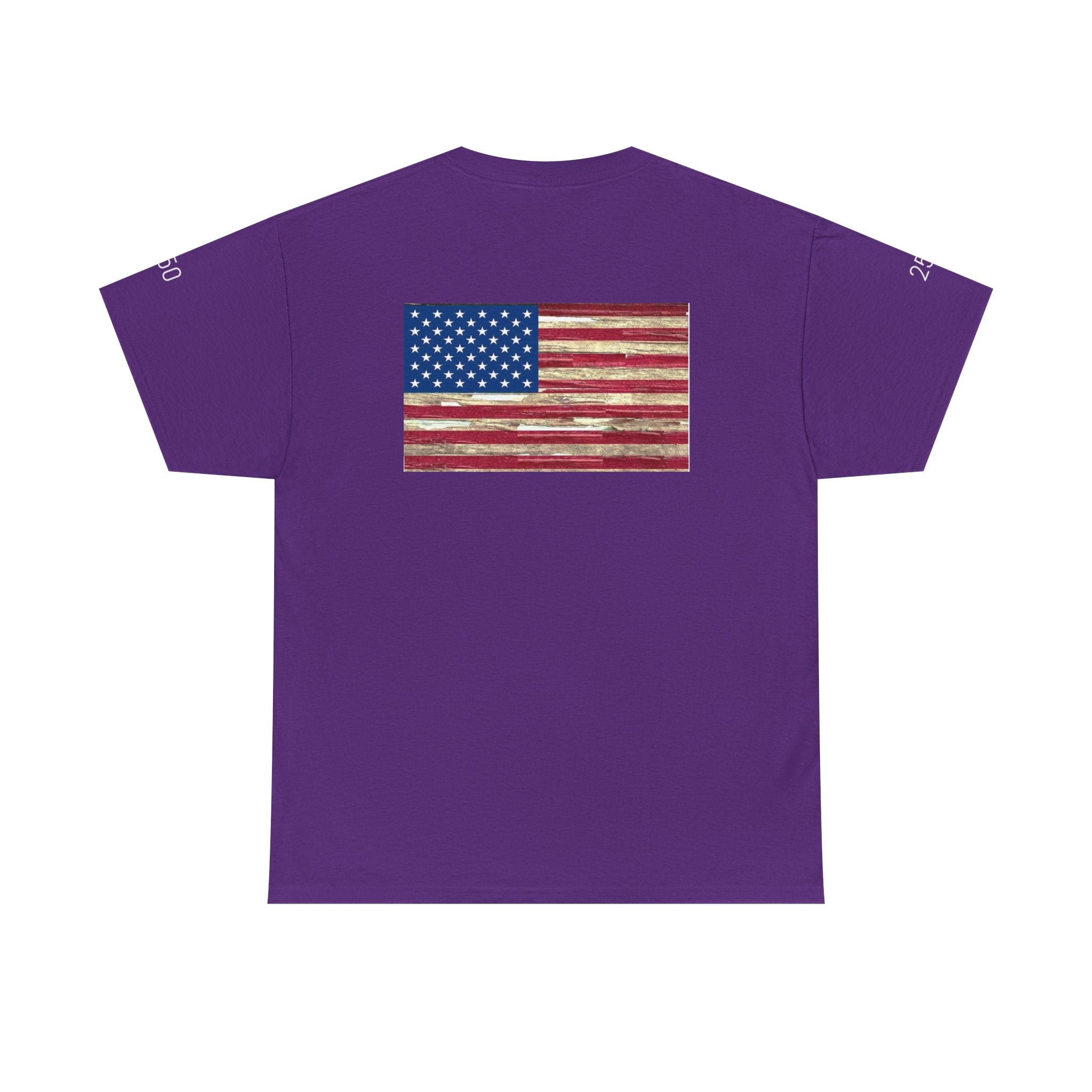 Unisex Heavy Cotton Tee Shirt celebrate America 250 Patriotic apparel