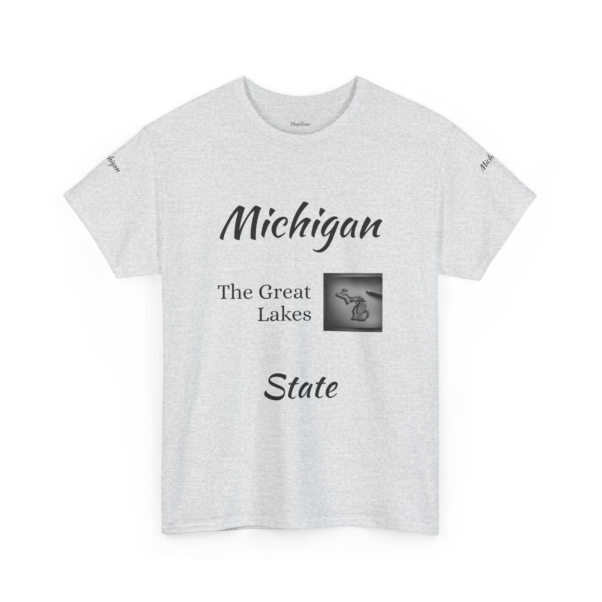 Michigan Great Lakes T-Shirt | Souvenir Tee, Midwest Vacation Shirt