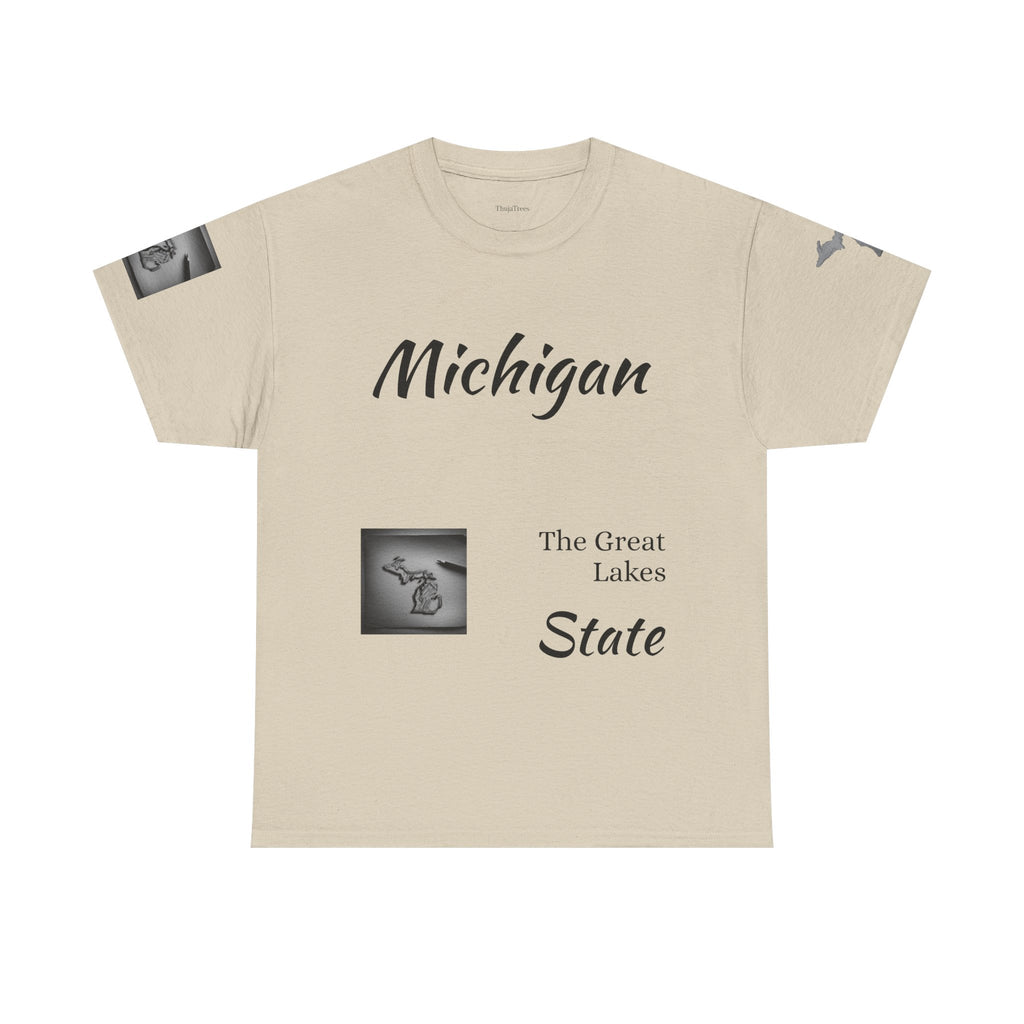 Michigan T-Shirt | Great Lakes State Souvenir Tee