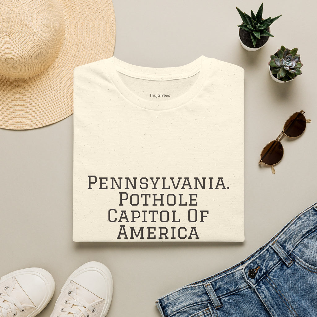 Funny Pennsylvania T-Shirt | Pothole Tee