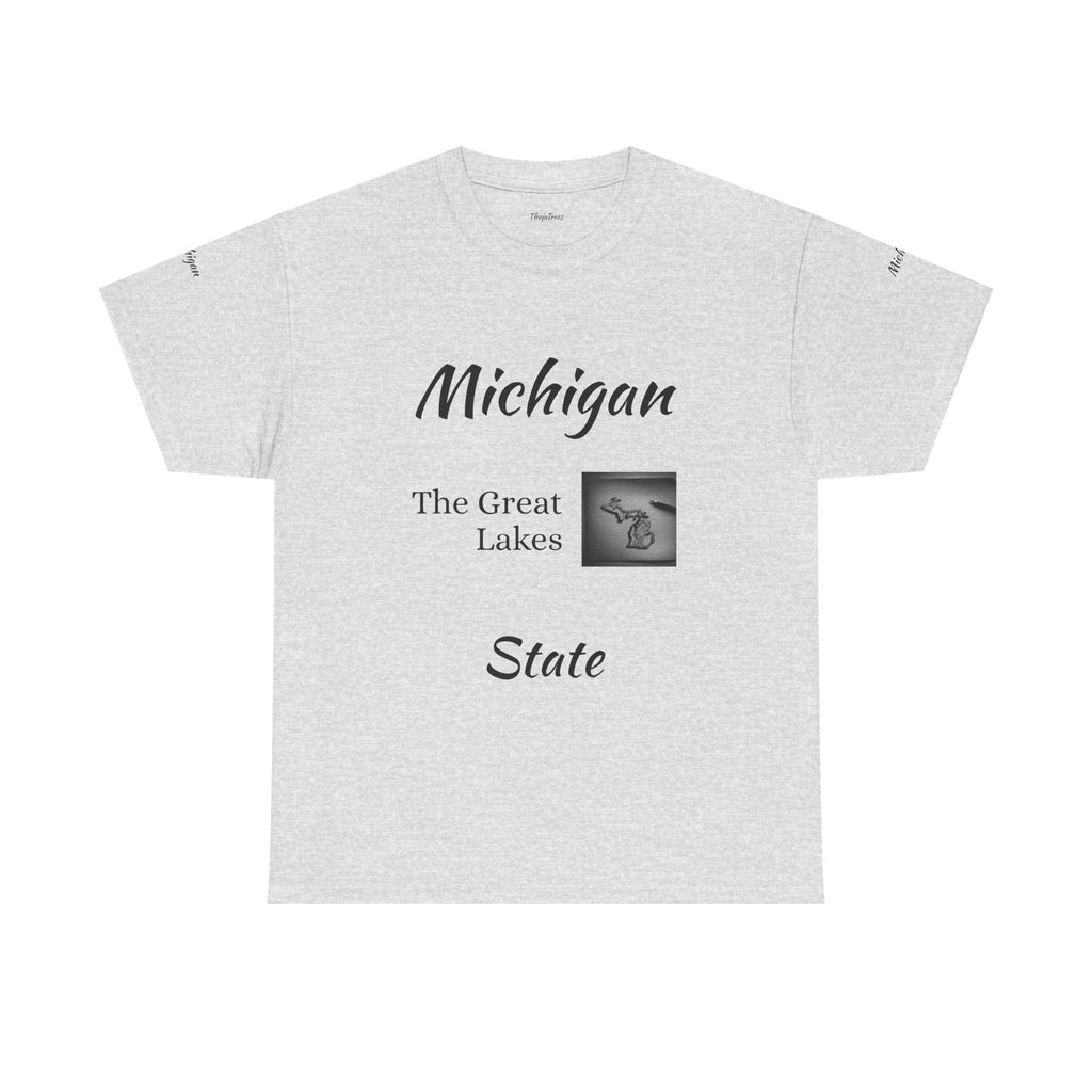 Michigan Great Lakes T-Shirt | Midwest Vacation Souvenir Tee