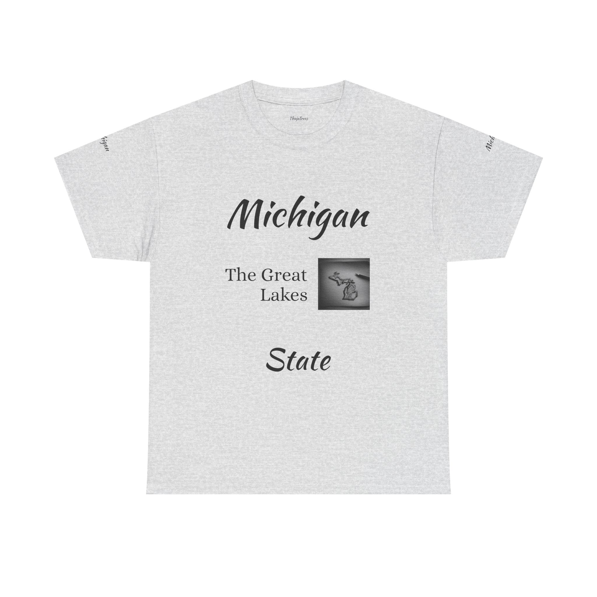Michigan Great Lakes T-Shirt | Souvenir Tee, Midwest Vacation Shirt
