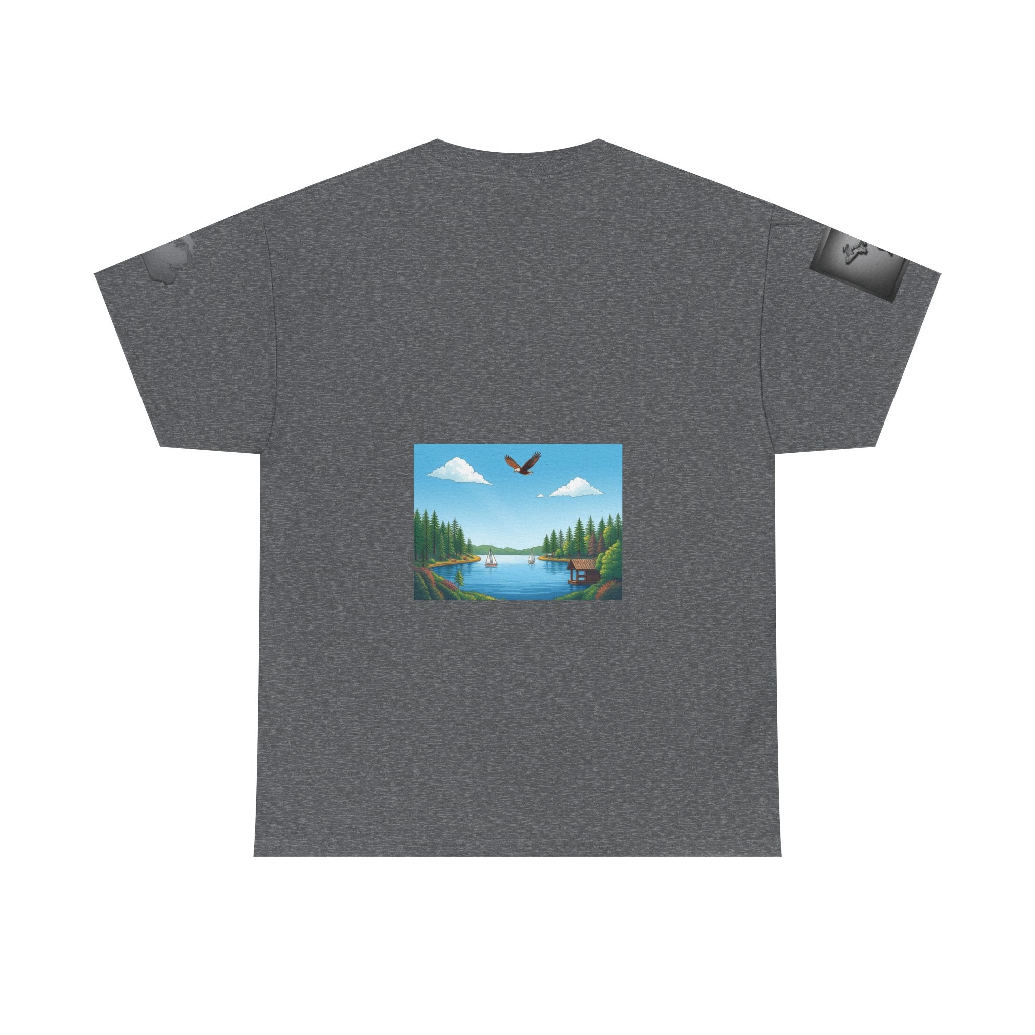 Michigan T-Shirt Light | Great Lakes State Souvenir Tee