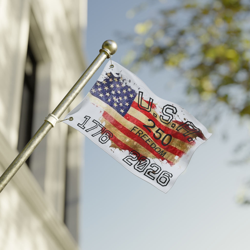 USA 250 Years Freedom 1776-2026 Flag | Double Sided