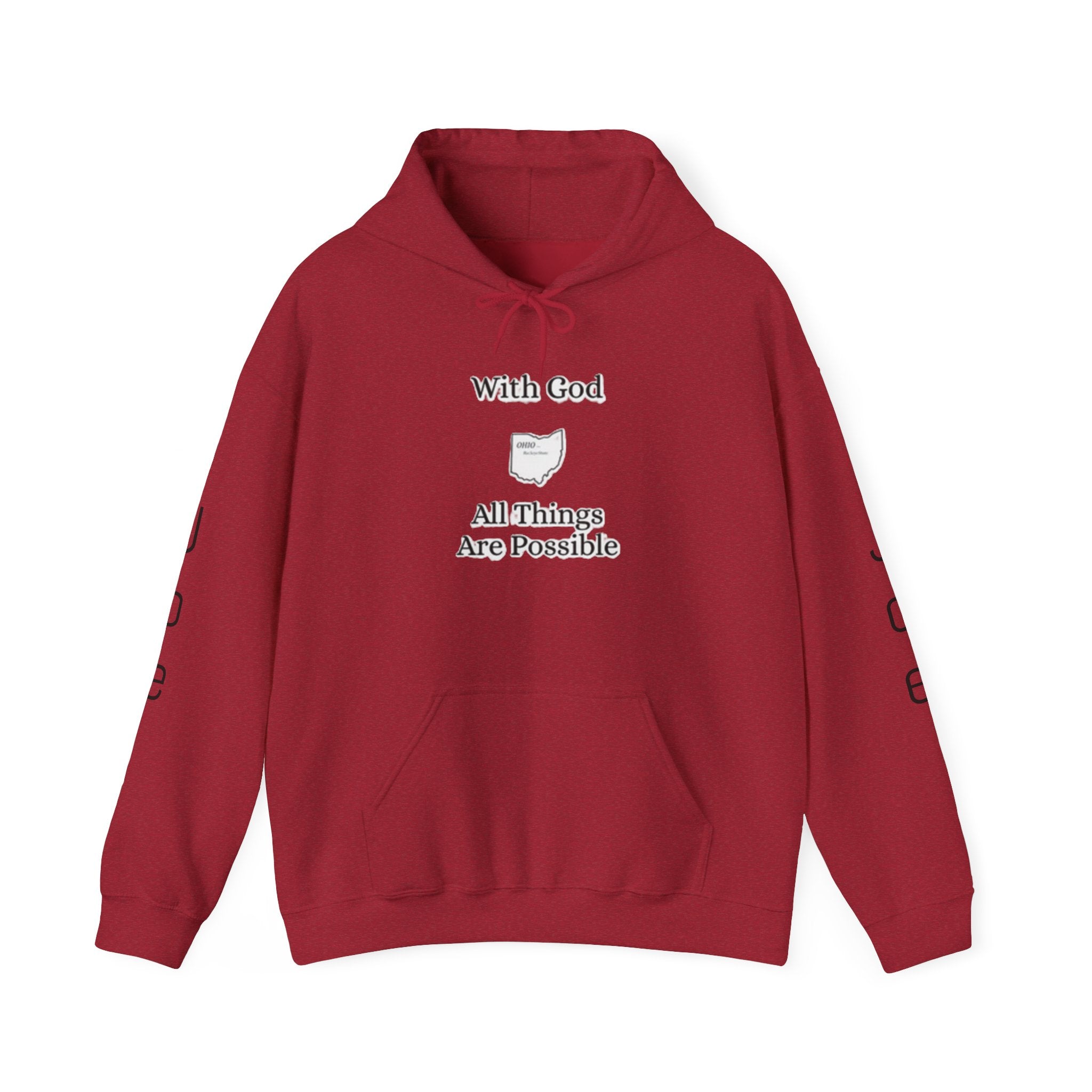 Ohio Faith Name Hoodie | Inspirational Custom Hoodie