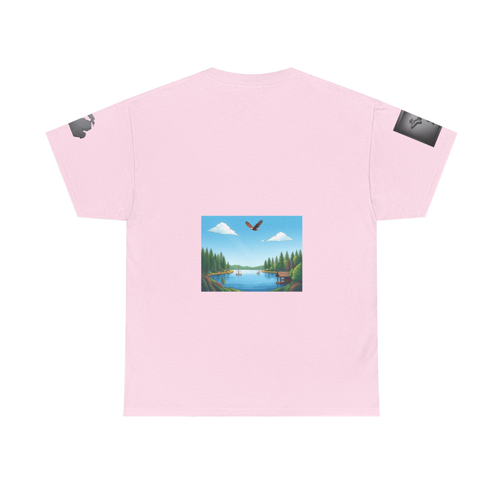 Michigan Great Lakes map T-Shirt | Great Lakes Michigan tee