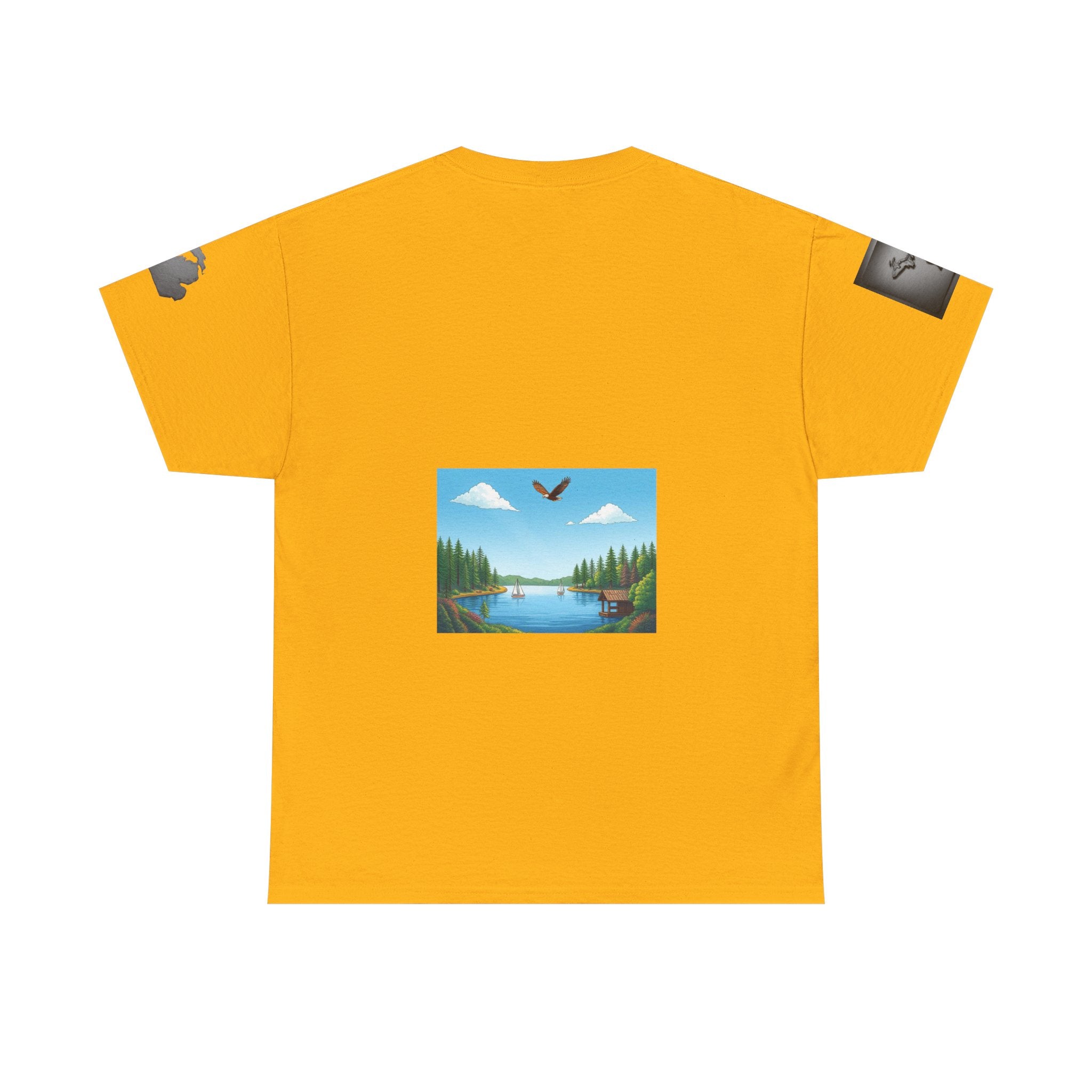 Michigan Great Lakes map T-Shirt | Great Lakes Michigan tee