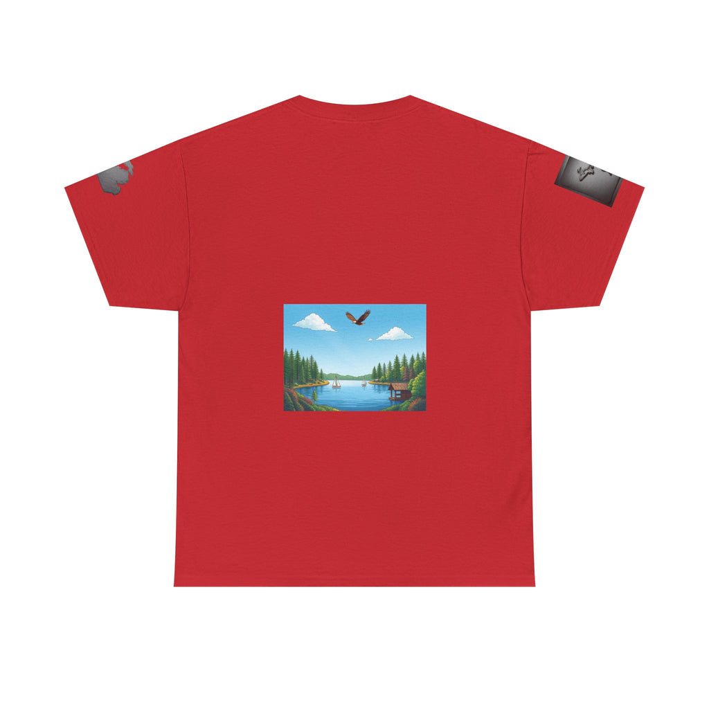 Michigan T-Shirt Light | Great Lakes State Souvenir Tee