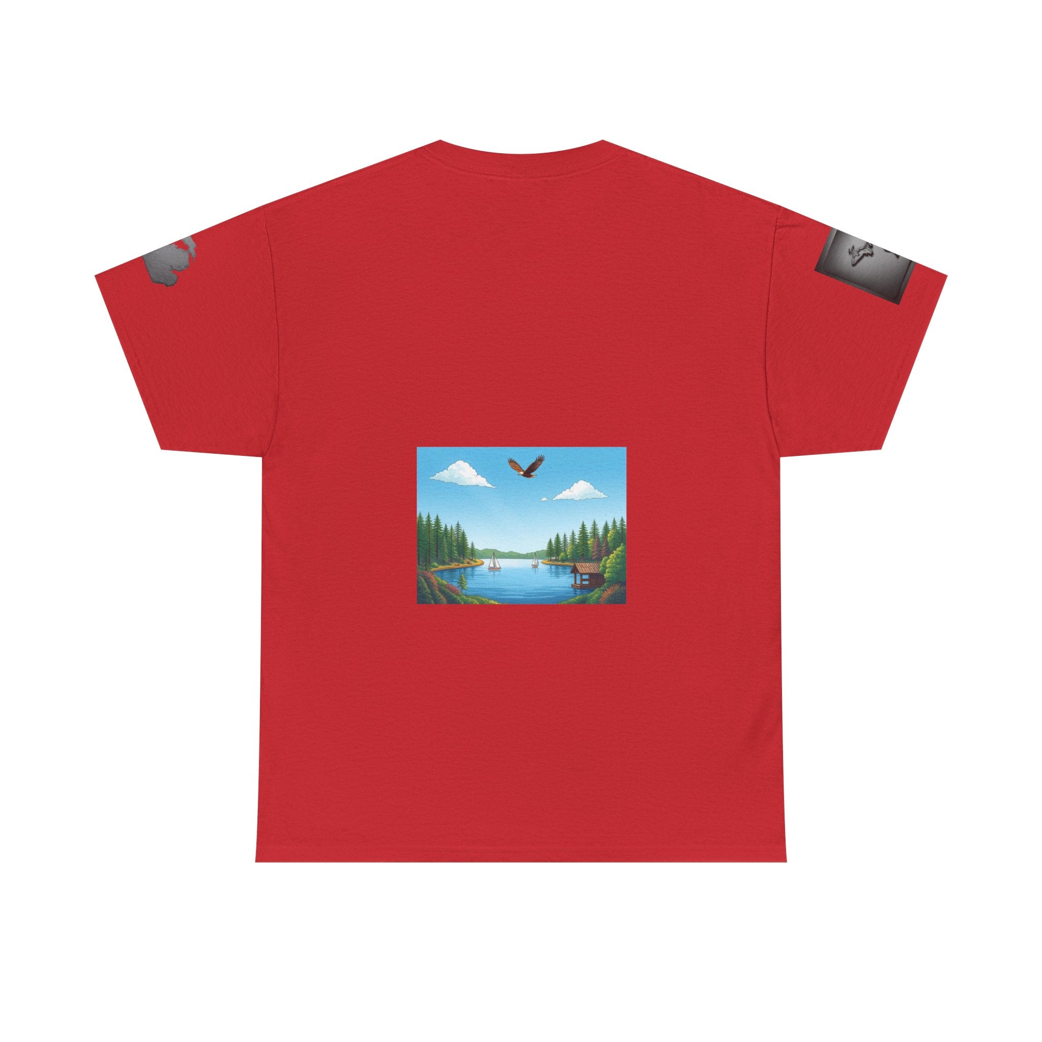 Michigan T-Shirt Light | Great Lakes State Souvenir Tee