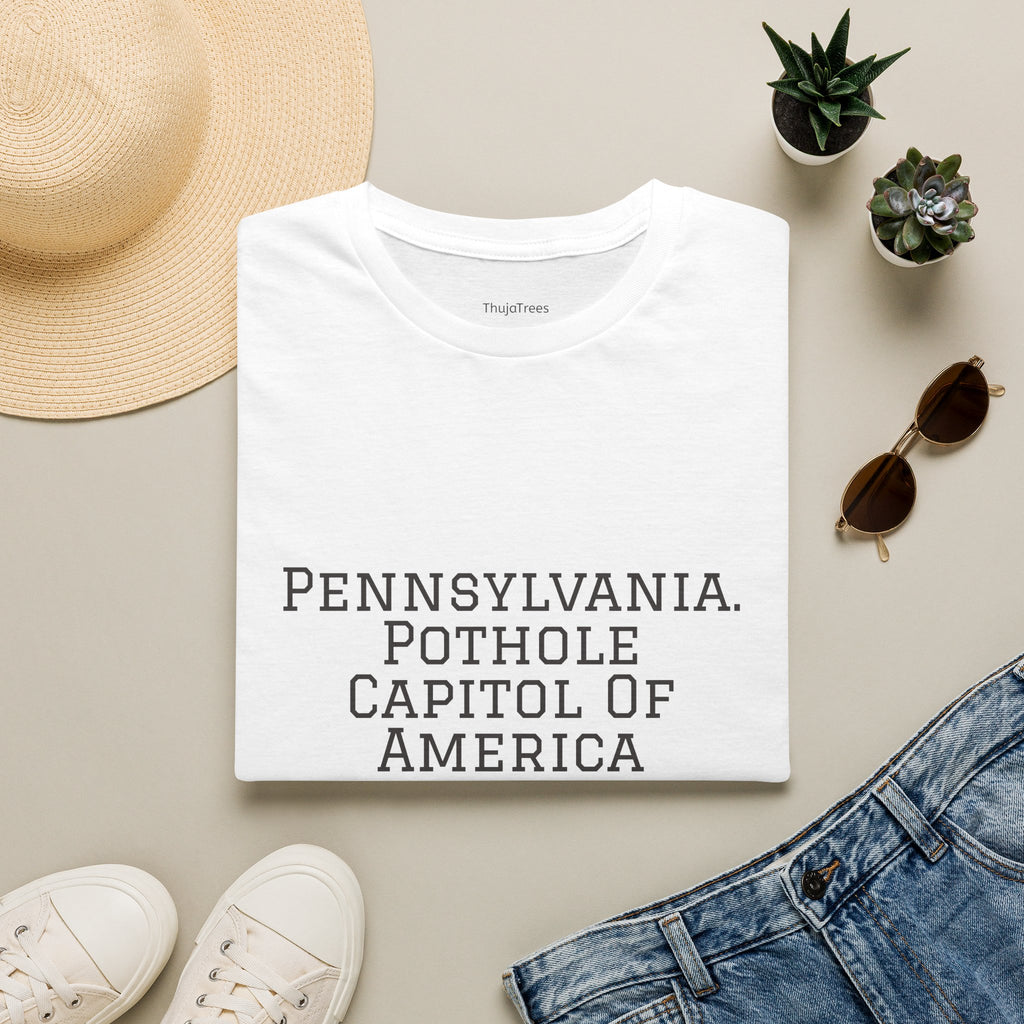 Funny Pennsylvania T-Shirt | Pothole Tee