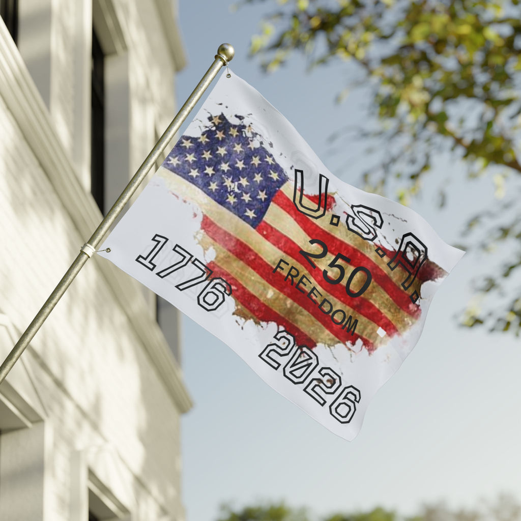 USA 250 Years Freedom 1776-2026 Flag | Double Sided