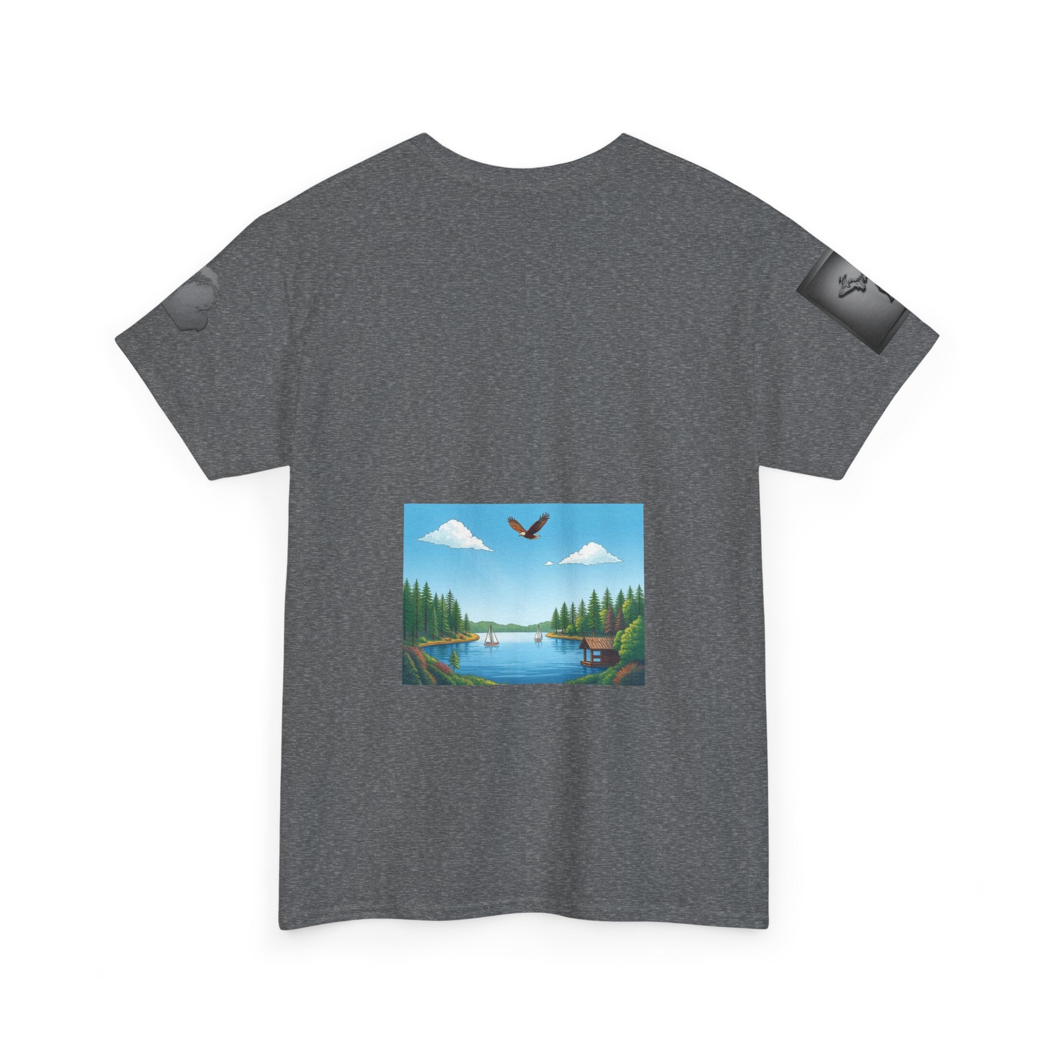 Michigan T-Shirt Light | Great Lakes State Souvenir Tee
