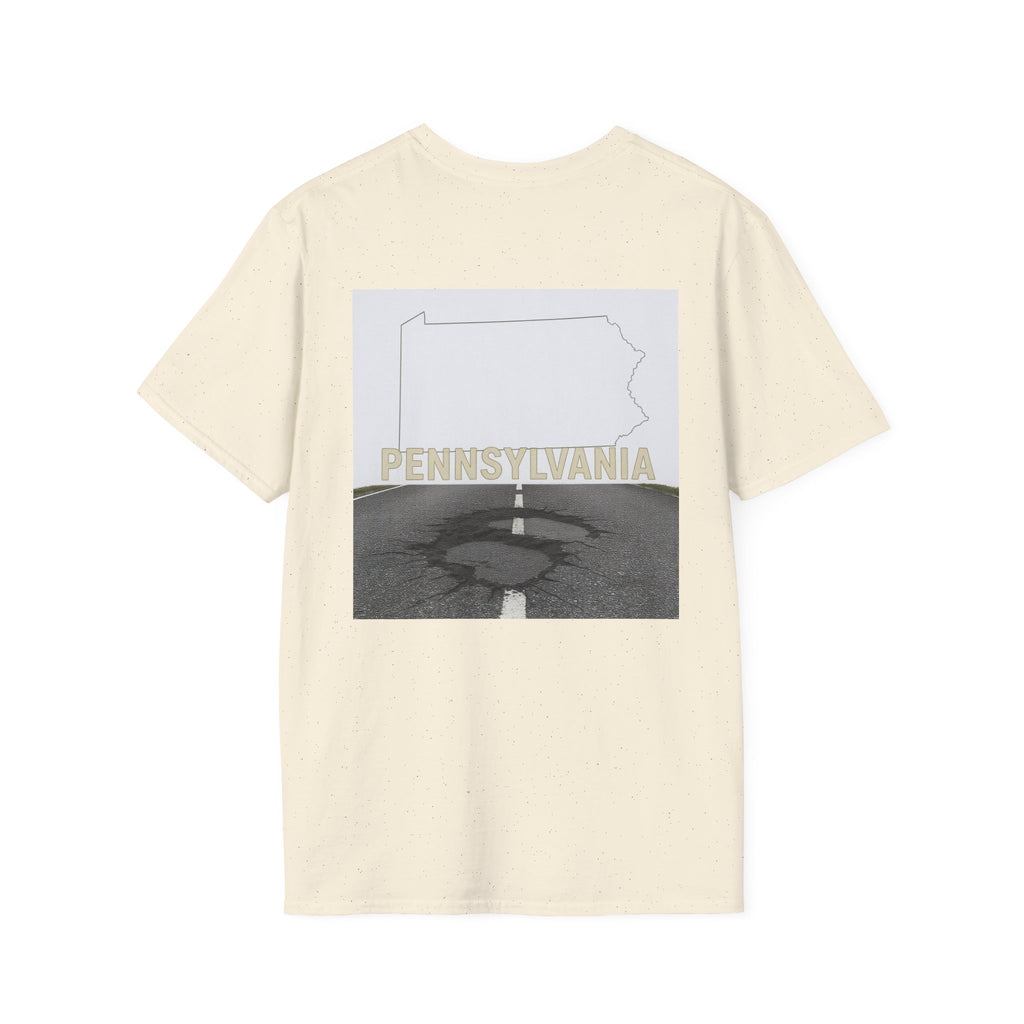 Funny Pennsylvania T-Shirt | Pothole Tee, Road Trip Gift