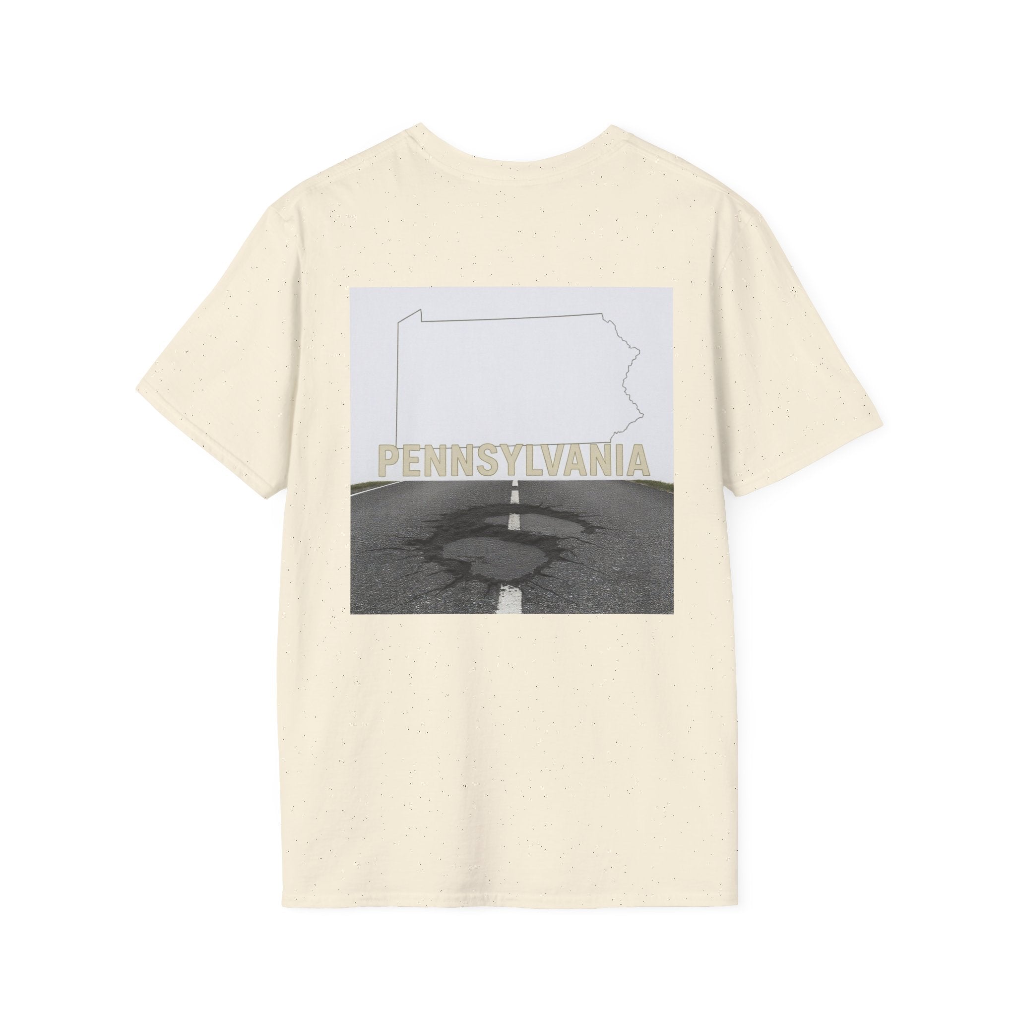 Funny Pennsylvania T-Shirt | Pothole Tee, Road Trip Gift