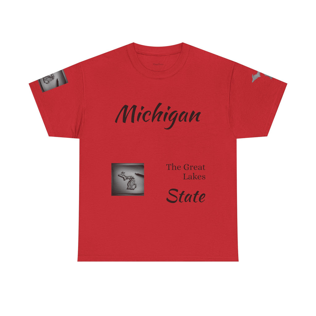 Michigan T-Shirt | Great Lakes State Souvenir Tee