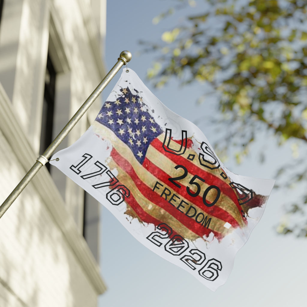 USA 250 Years Freedom 1776-2026 Flag | Double Sided