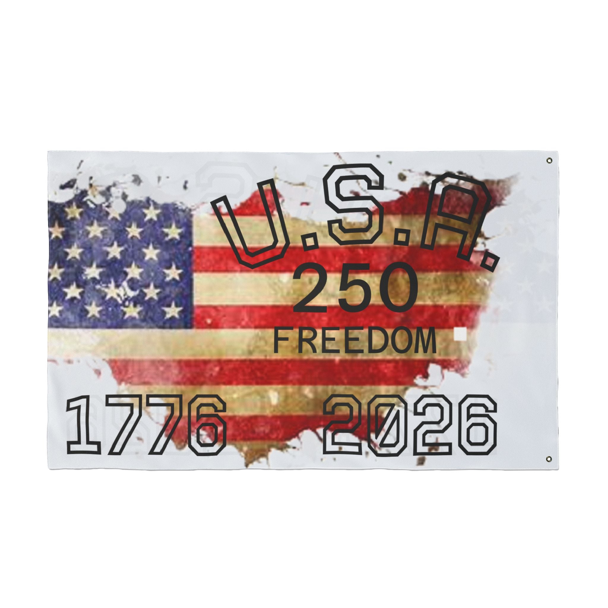 USA 250 Years Freedom 1776-2026 Flag | Double Sided
