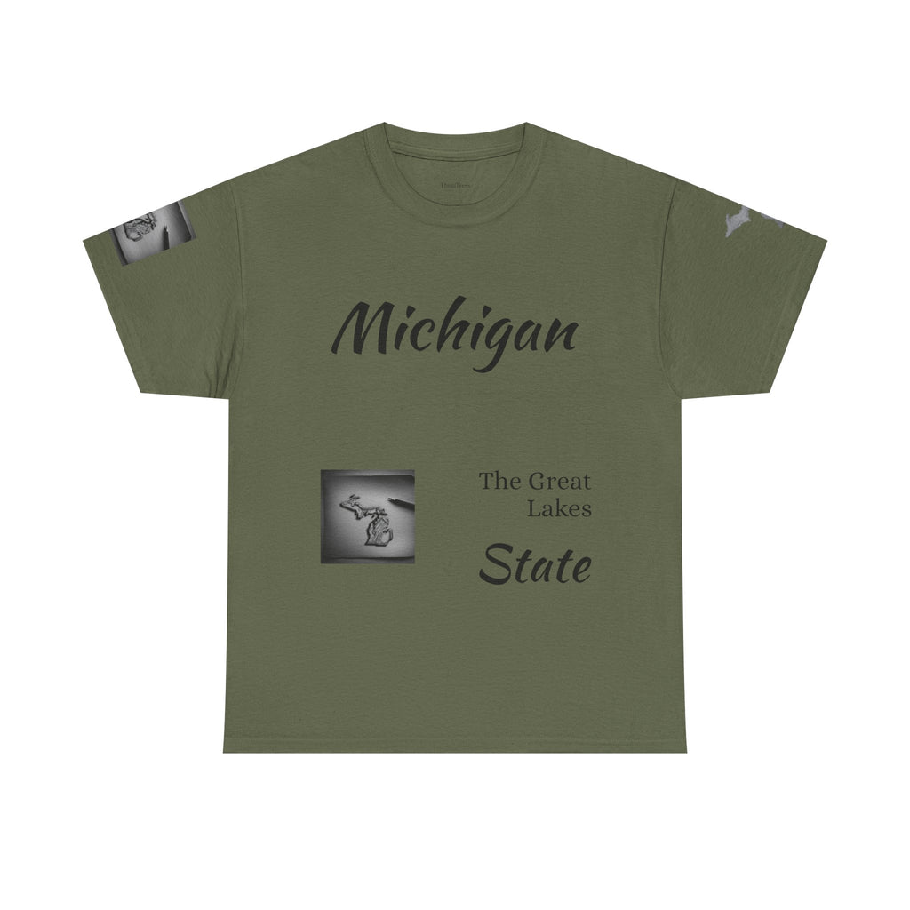 Michigan T-Shirt | Great Lakes State Souvenir Tee