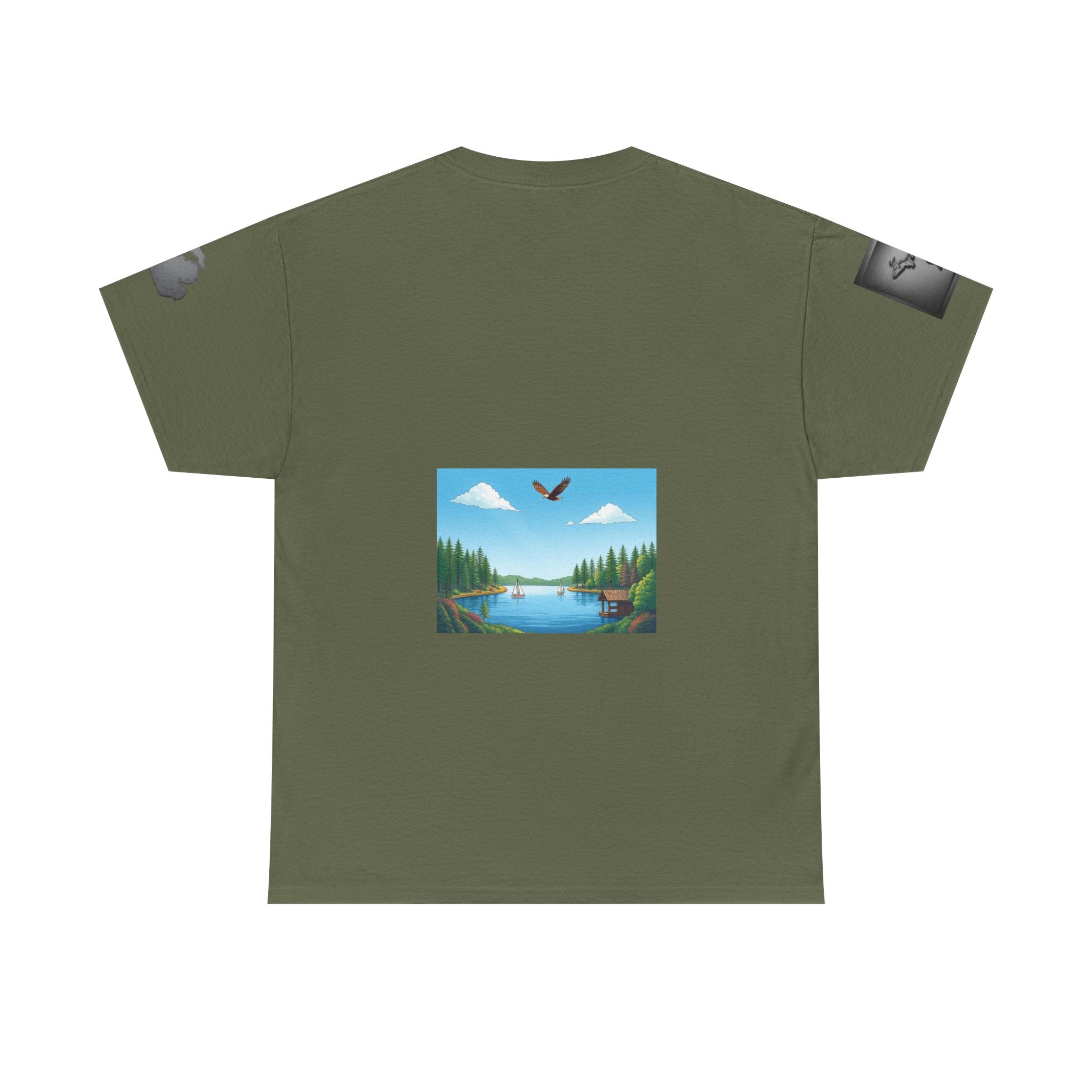 Michigan T-Shirt Light | Great Lakes State Souvenir Tee