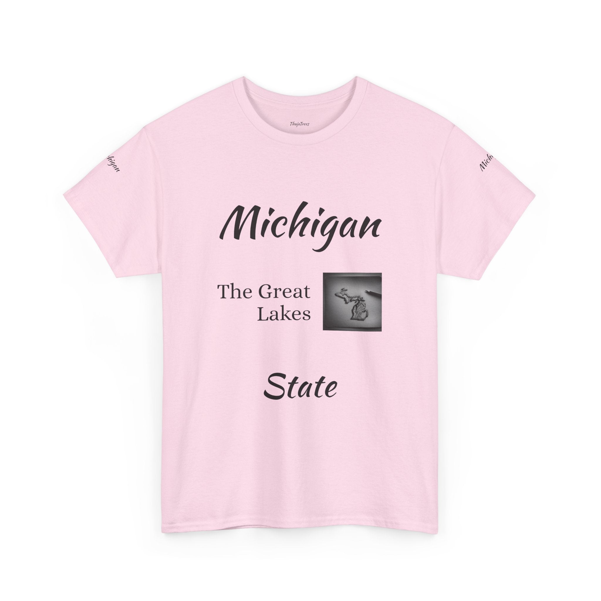 Michigan Great Lakes T-Shirt | Souvenir Tee, Midwest Vacation Shirt