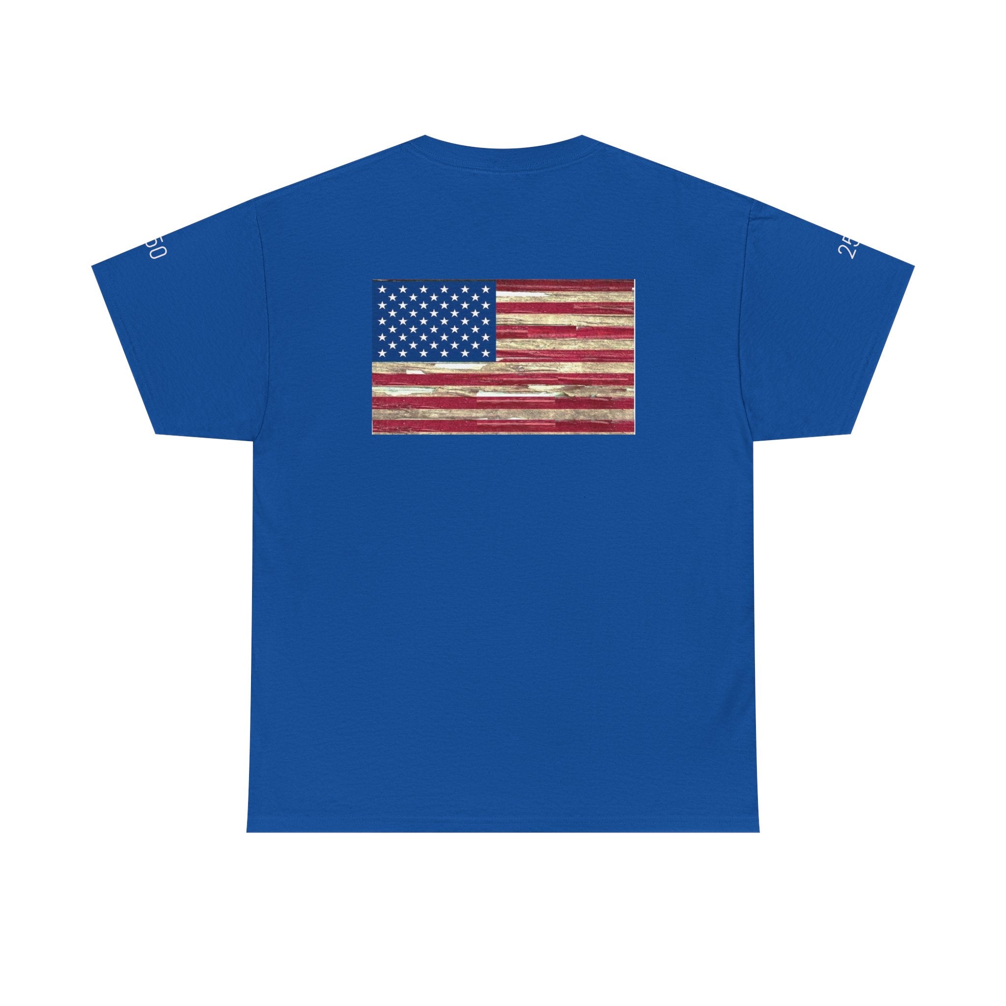 Unisex Heavy Cotton Tee Shirt celebrate America 250 Patriotic apparel