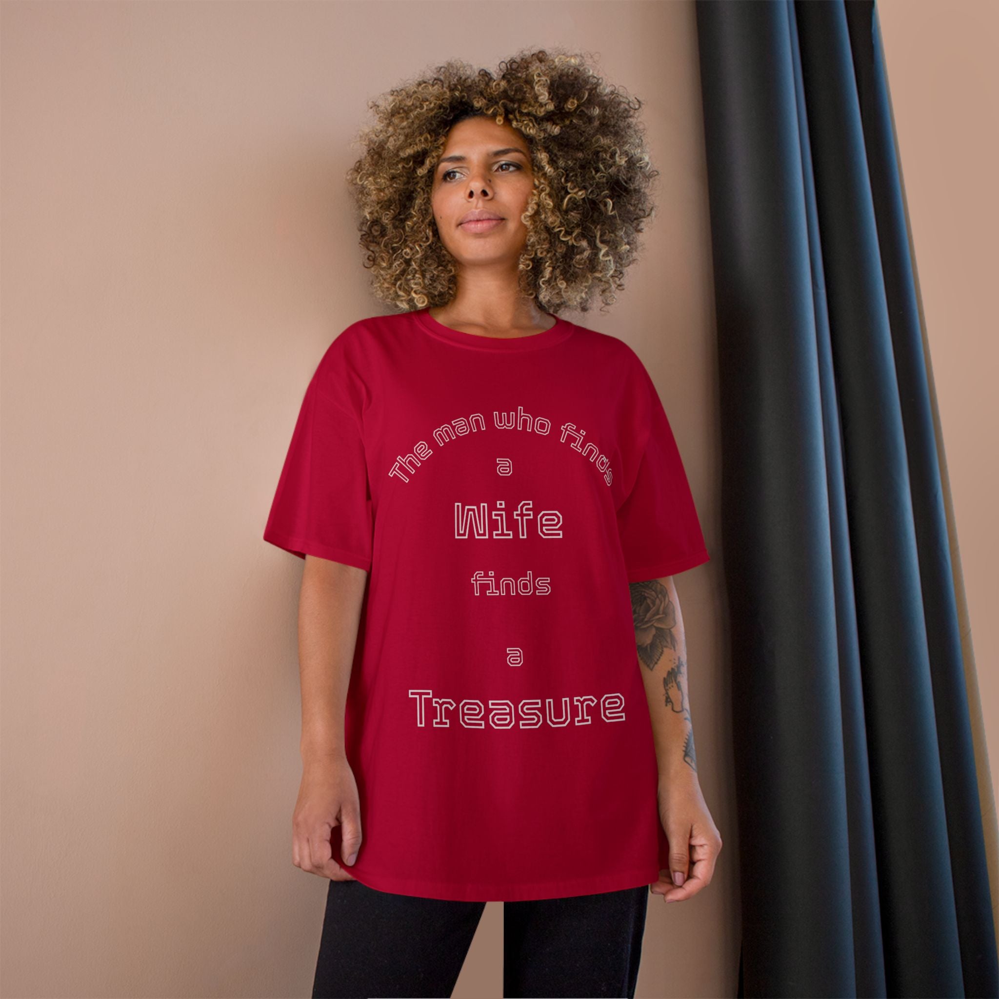Proverbs 18:22 Honor Your Wife T-Shirt | Scripture Christian Tee