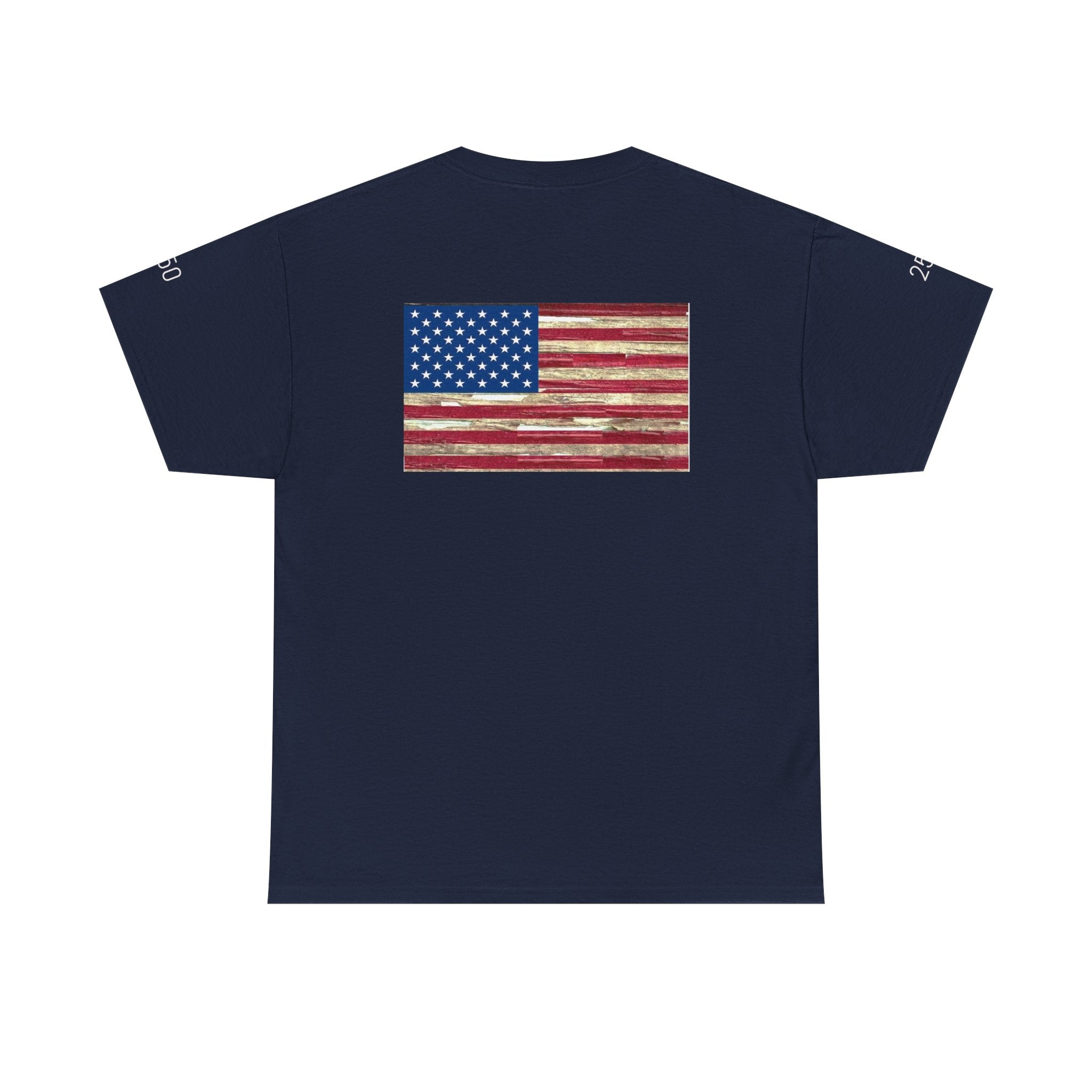 Unisex Heavy Cotton Tee Shirt celebrate America 250 Patriotic apparel