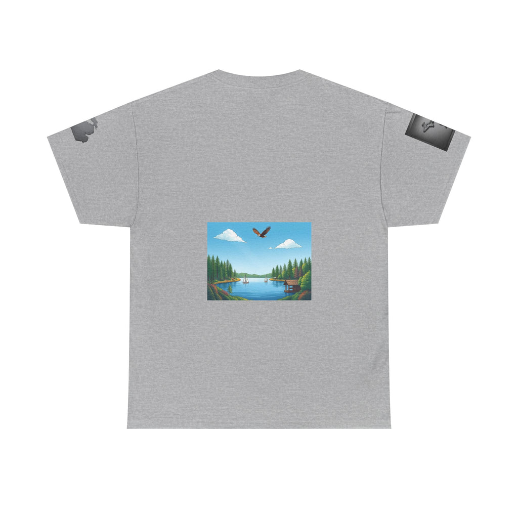 Michigan T-Shirt Light | Great Lakes State Souvenir Tee