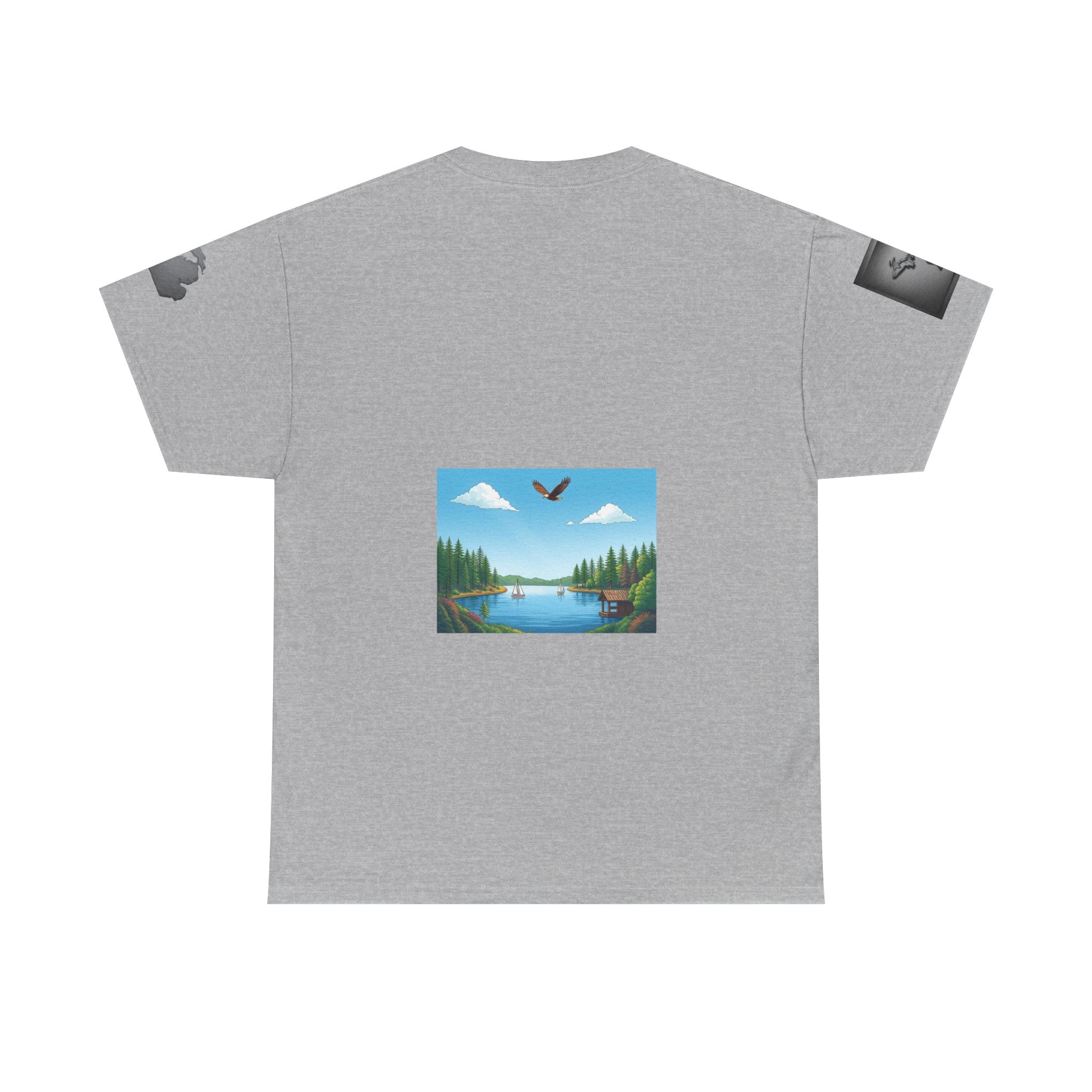 Michigan T-Shirt Light | Great Lakes State Souvenir Tee