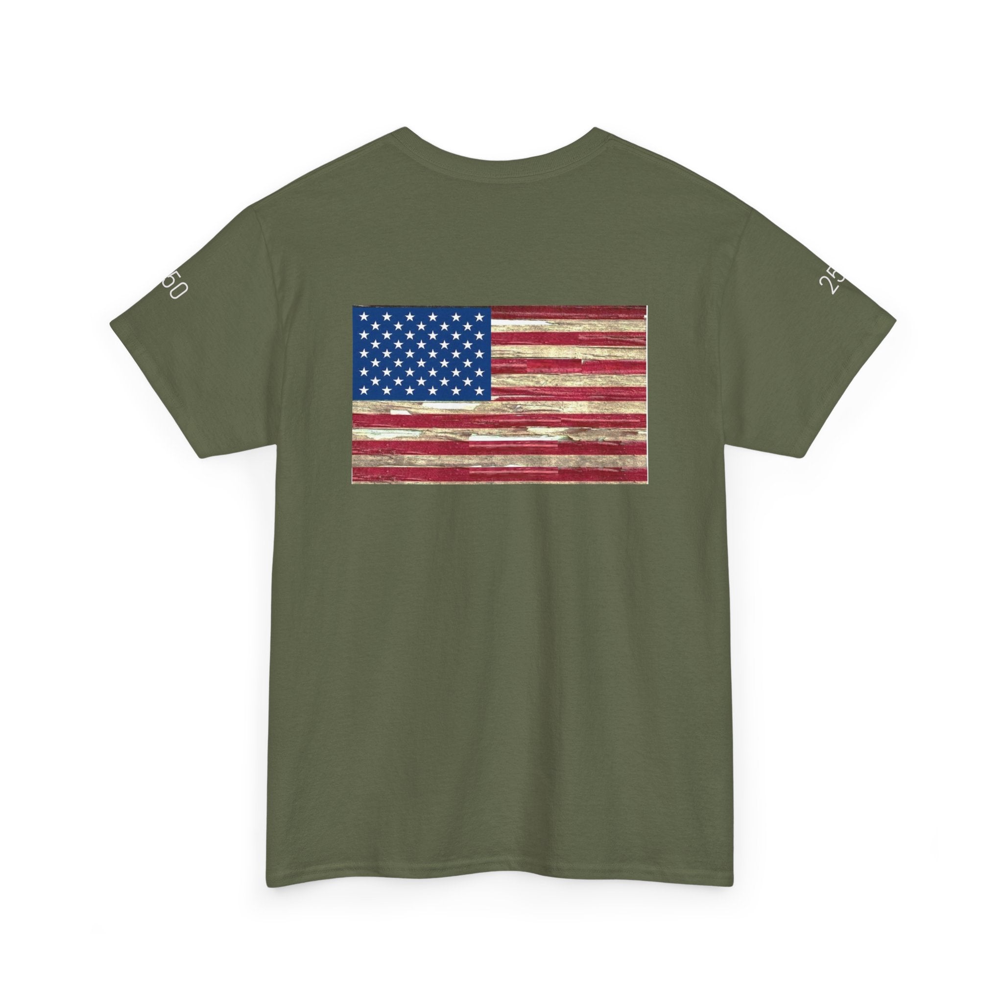 Unisex Heavy Cotton Tee Shirt celebrate America 250 Patriotic apparel