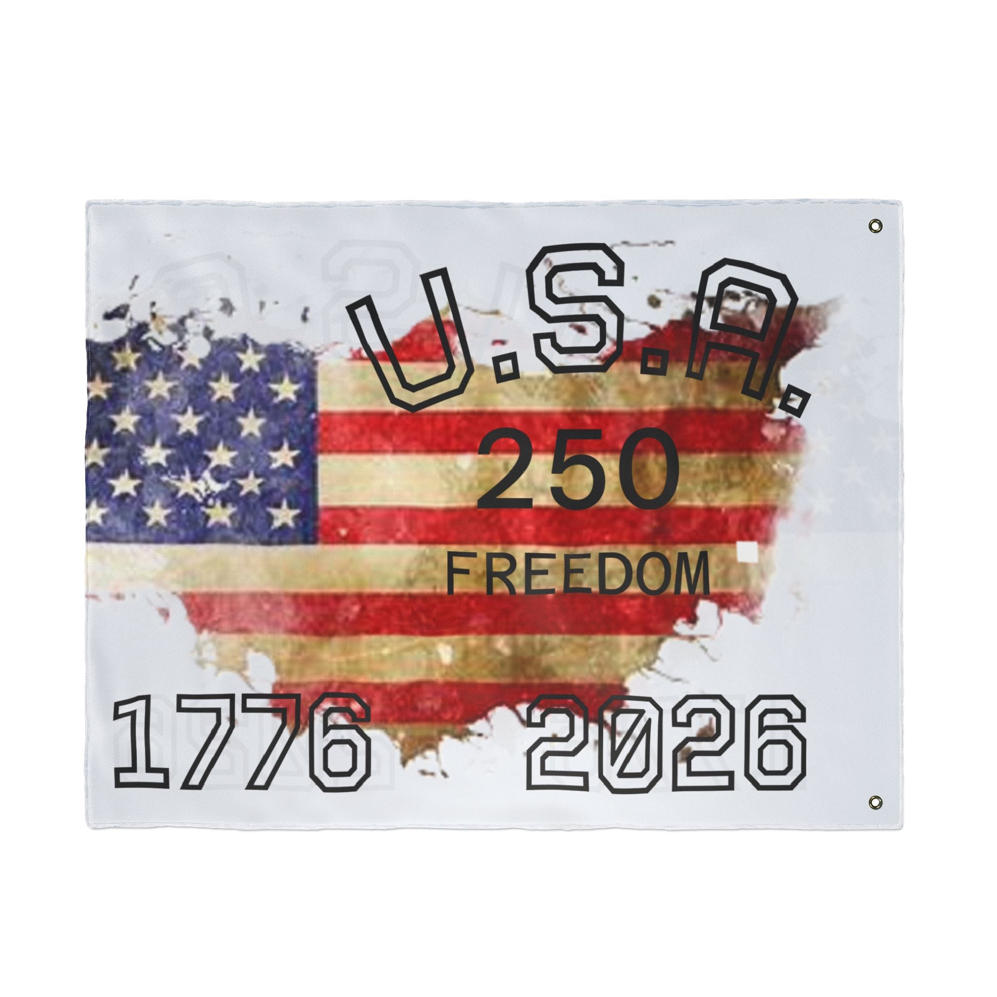 USA 250 Years Freedom 1776-2026 Flag | Double Sided