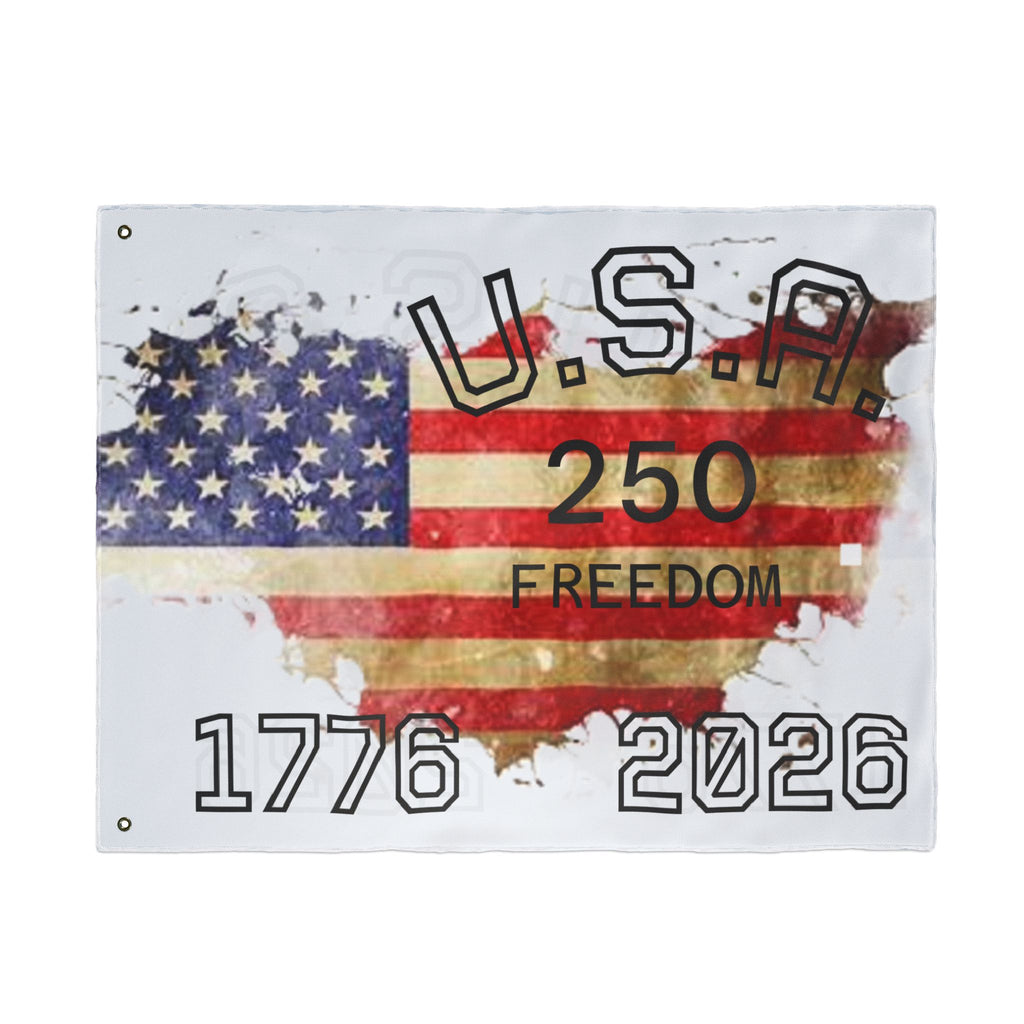 USA 250 Years Freedom Flag | Double Sided Patriotic Flag