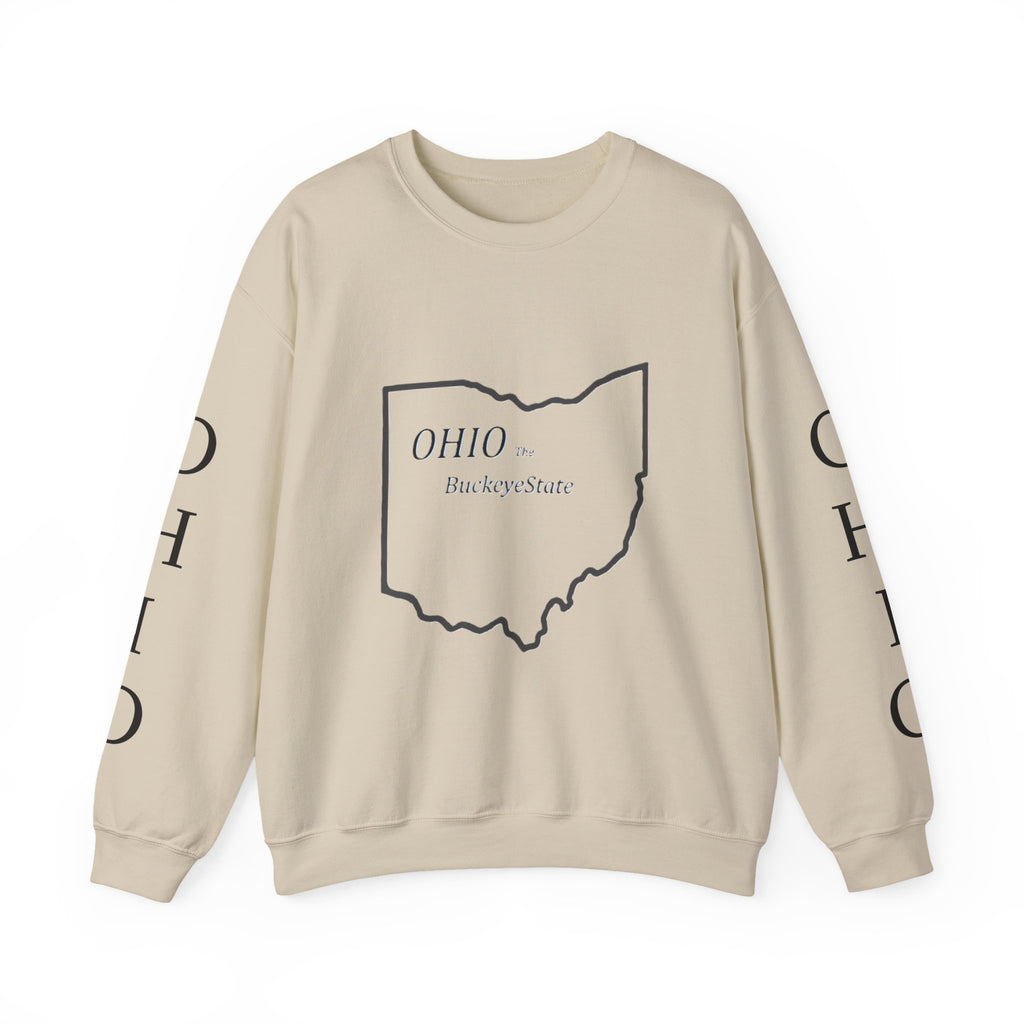 Ohio Crewneck Sweatshirt | Buckeye State Fall Apparel