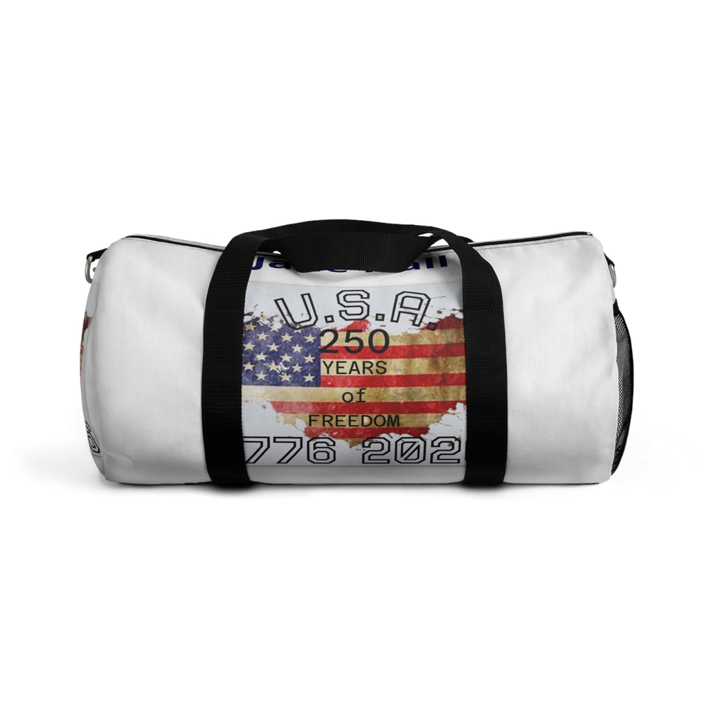 USA 250 Years of Freedom Duffel Bag — 1776–2026 Patriotic Travel Duffel