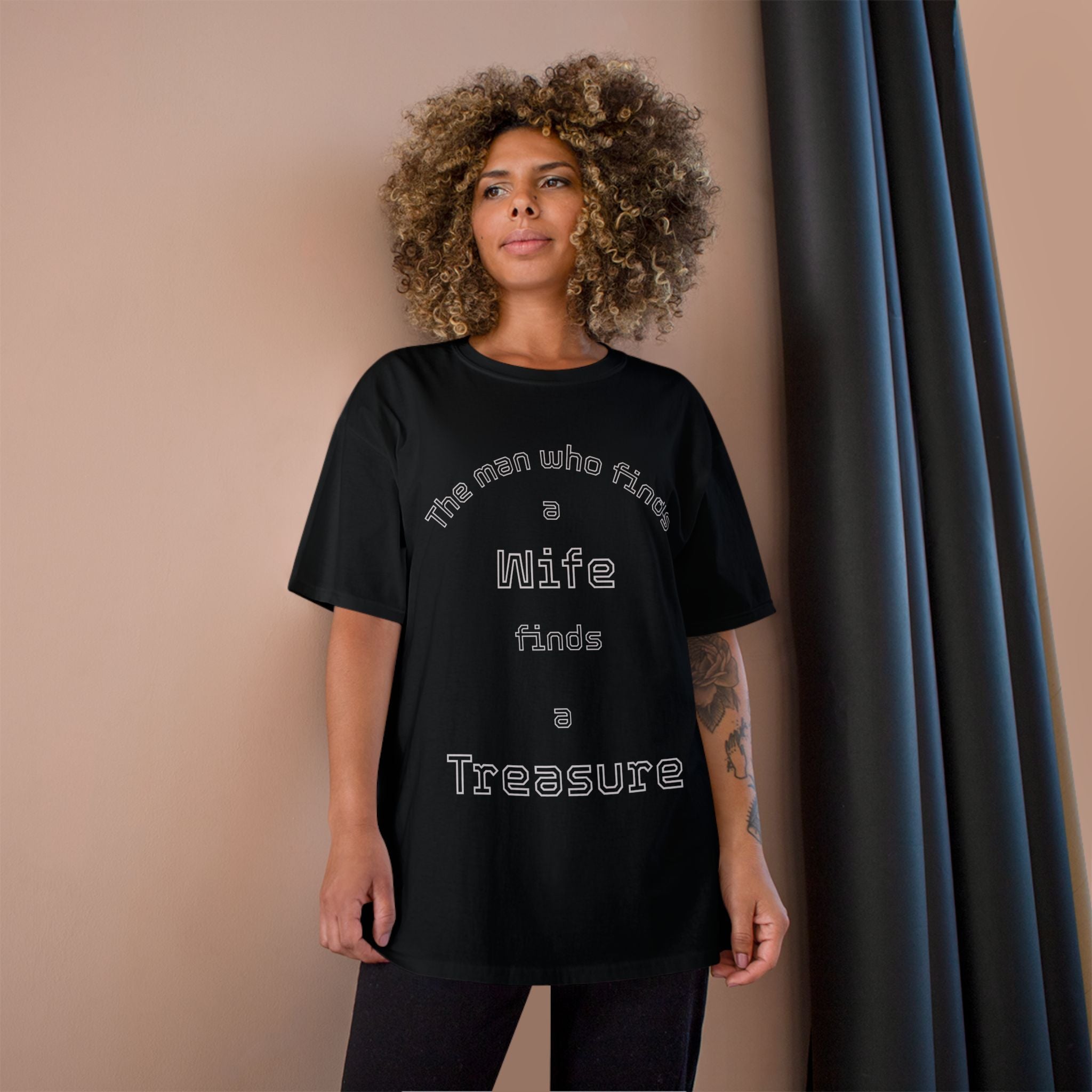 Proverbs 18:22 Honor Your Wife T-Shirt | Scripture Christian Tee