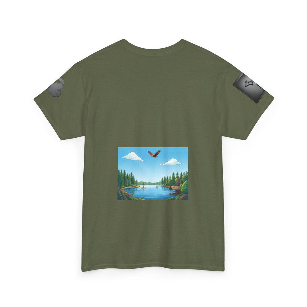 Michigan T-Shirt Light | Great Lakes State Souvenir Tee