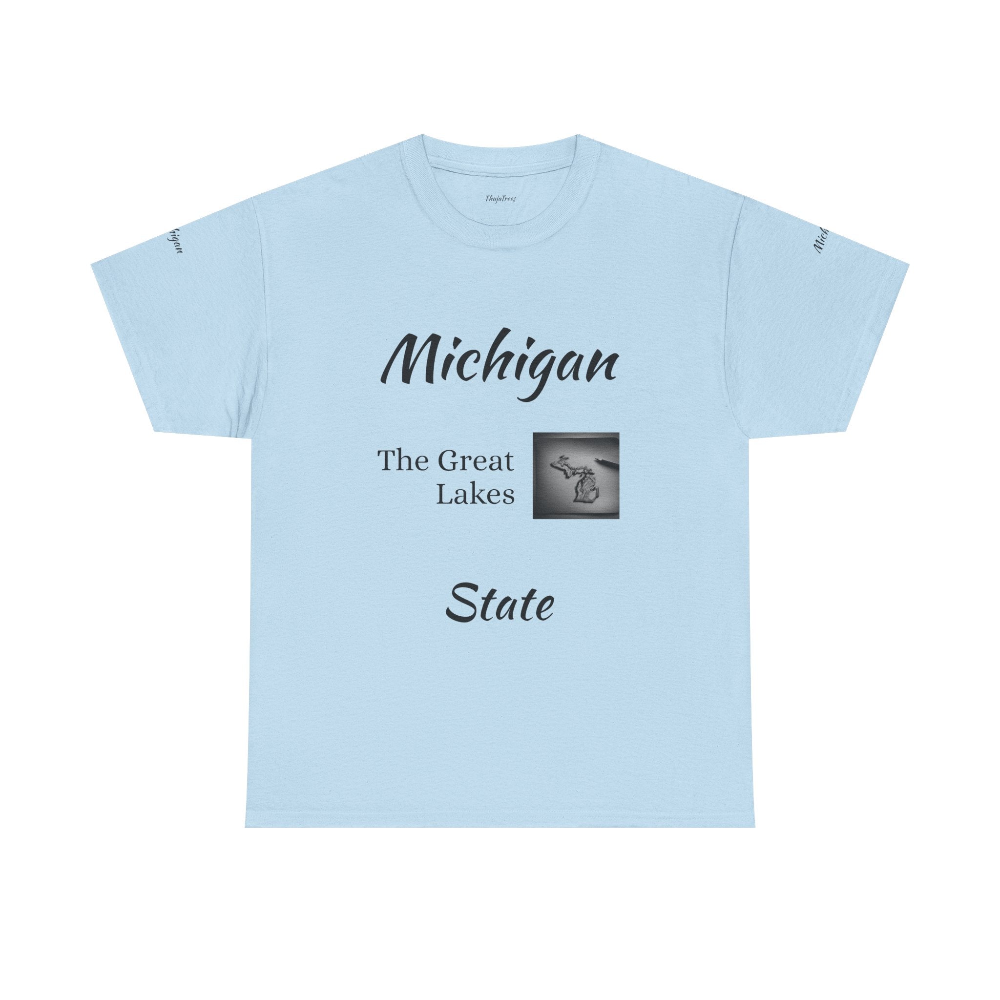Michigan Great Lakes T-Shirt | Souvenir Tee, Midwest Vacation Shirt
