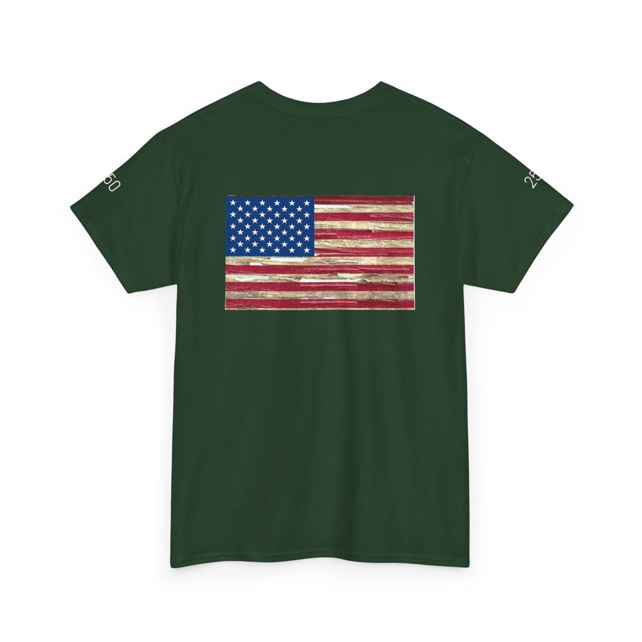 Unisex Heavy Cotton Tee Shirt celebrate America 250 Patriotic apparel