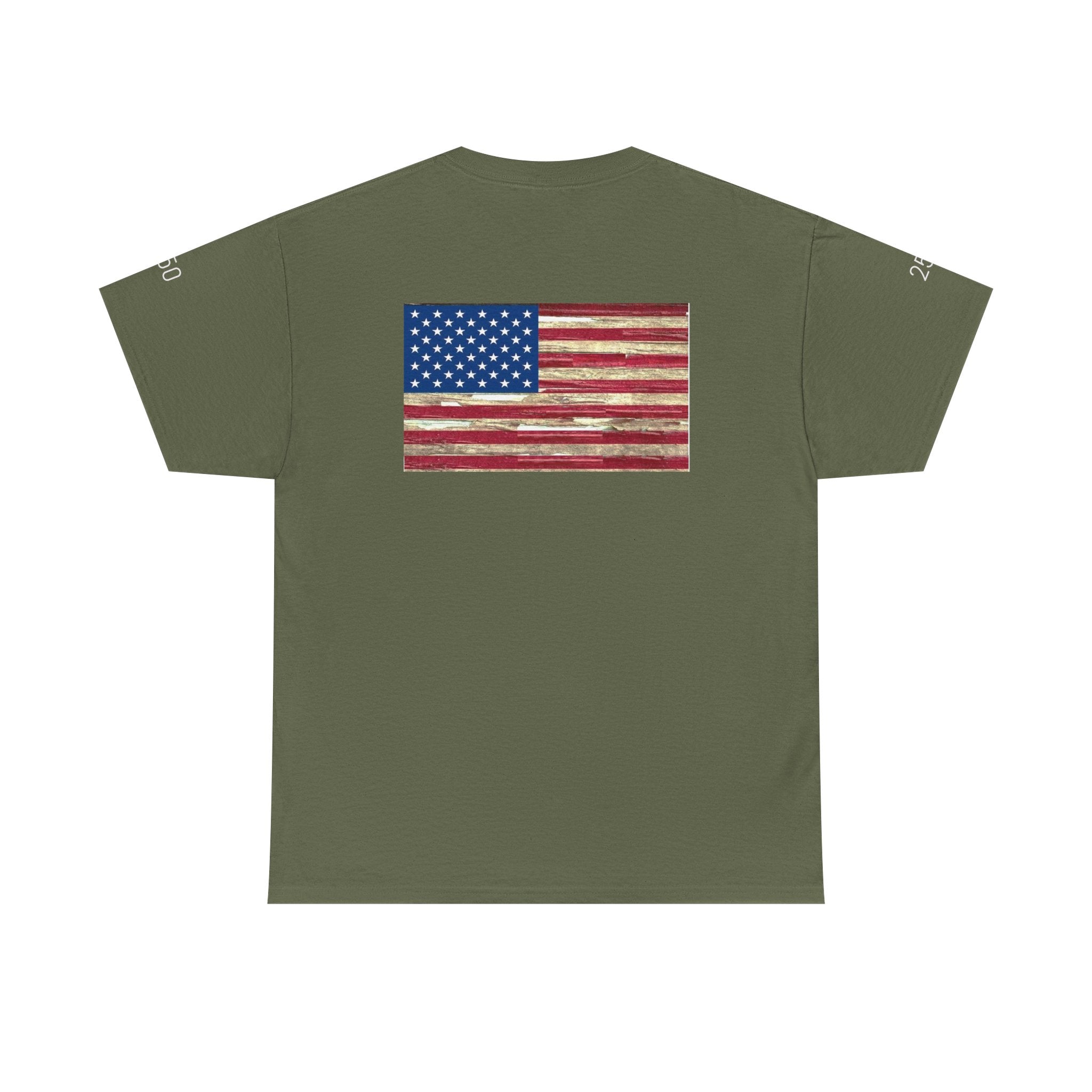 Unisex Heavy Cotton Tee Shirt celebrate America 250 Patriotic apparel