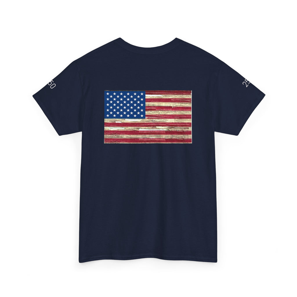 Unisex Heavy Cotton Tee Shirt celebrate America 250 Patriotic apparel