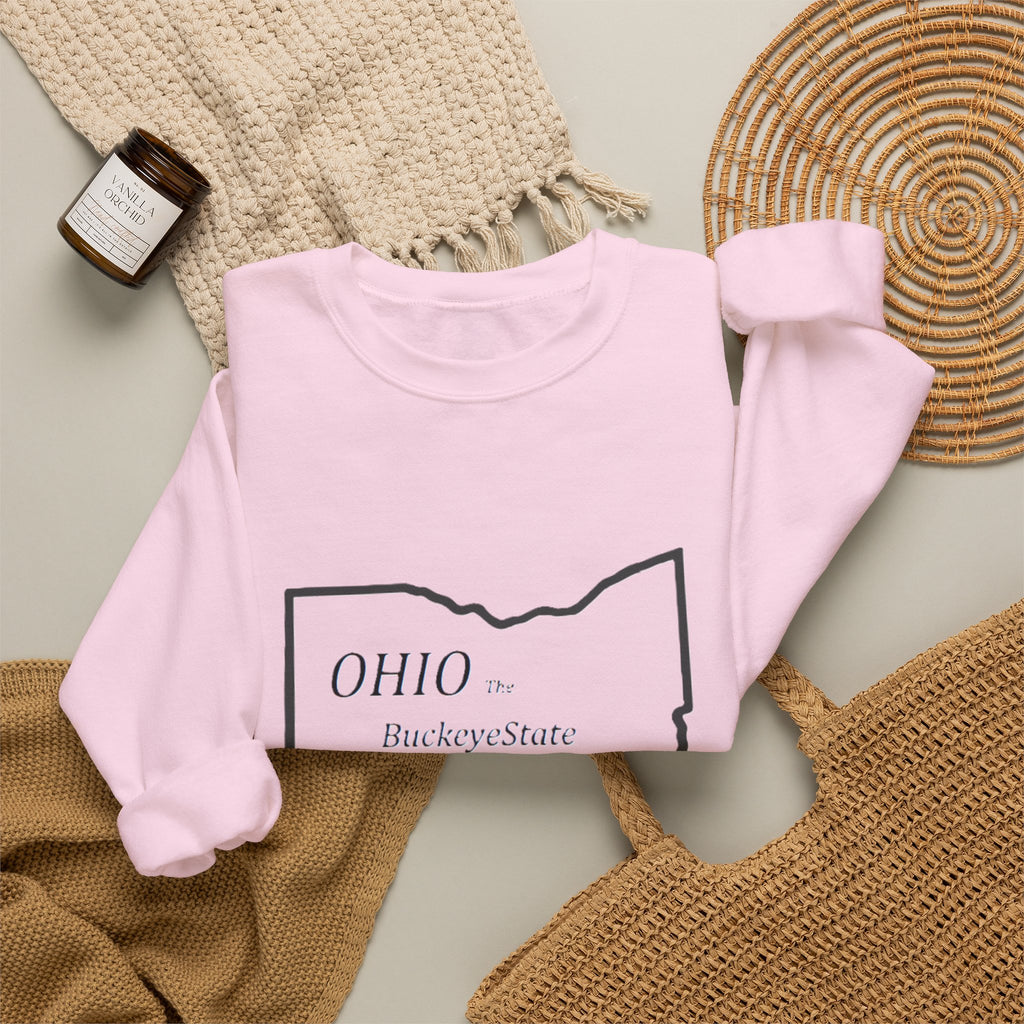 Ohio Crewneck Sweatshirt | Buckeye Gift, Fall State Apparel