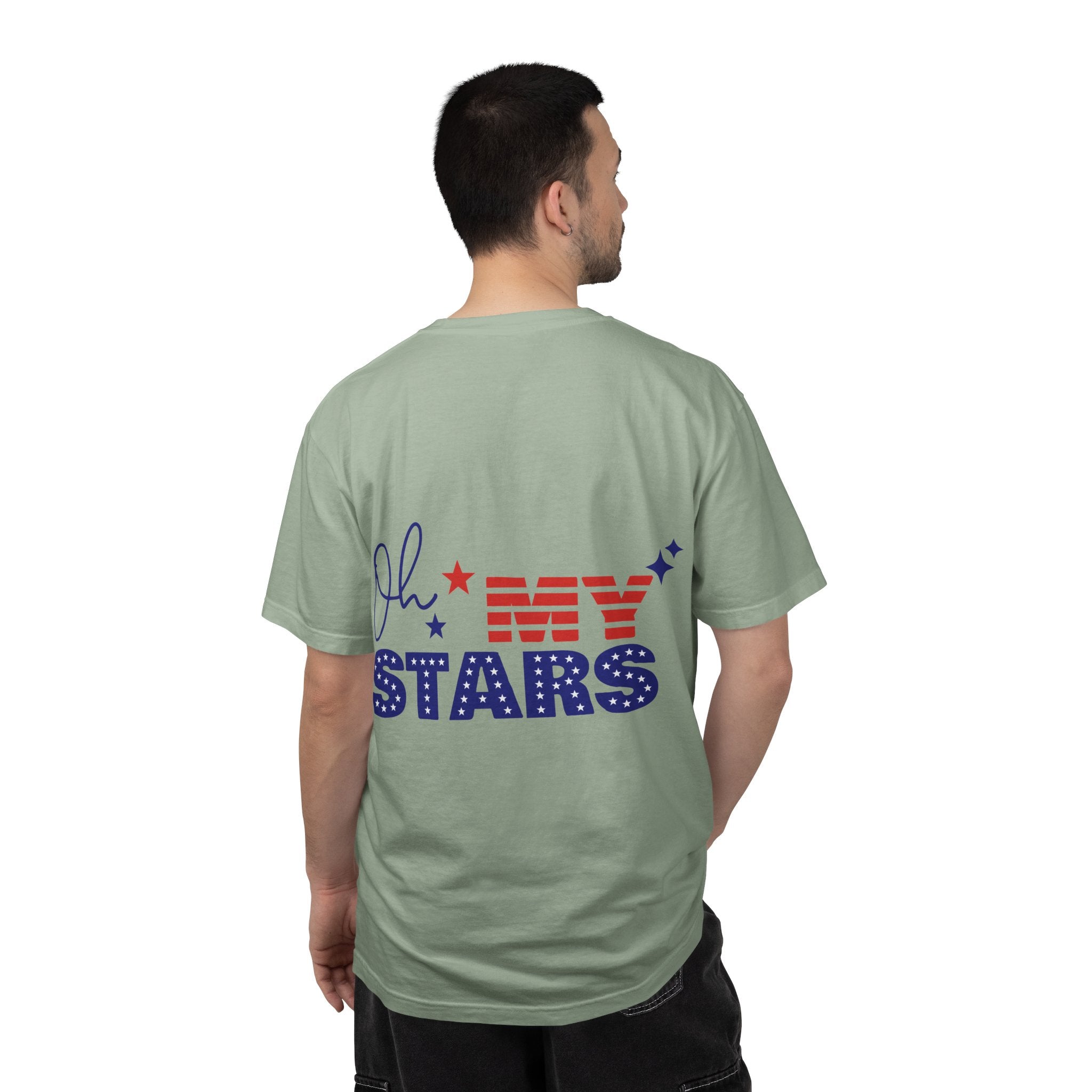 Finally Legal 21st Birthday T-Shirt — "Finally Legal" Front & "Oh My Stars" Back Birthday Tee