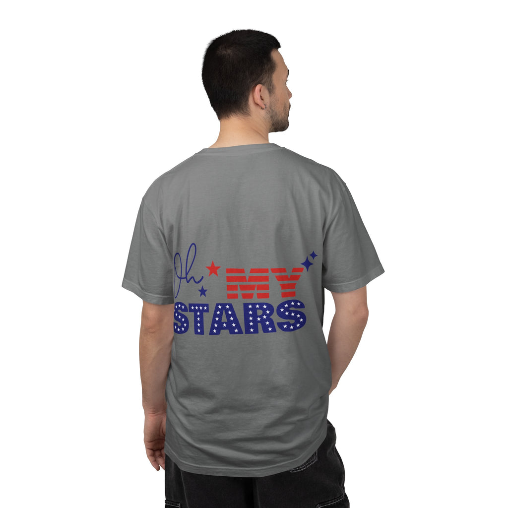 Finally Legal 21st Birthday T-Shirt — "Finally Legal" Front & "Oh My Stars" Back Birthday Tee