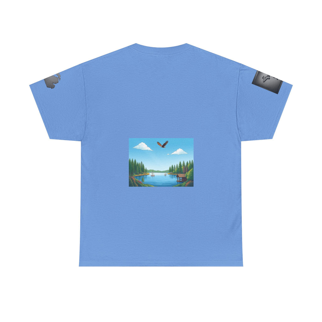 Michigan Great Lakes map T-Shirt | Great Lakes Michigan tee