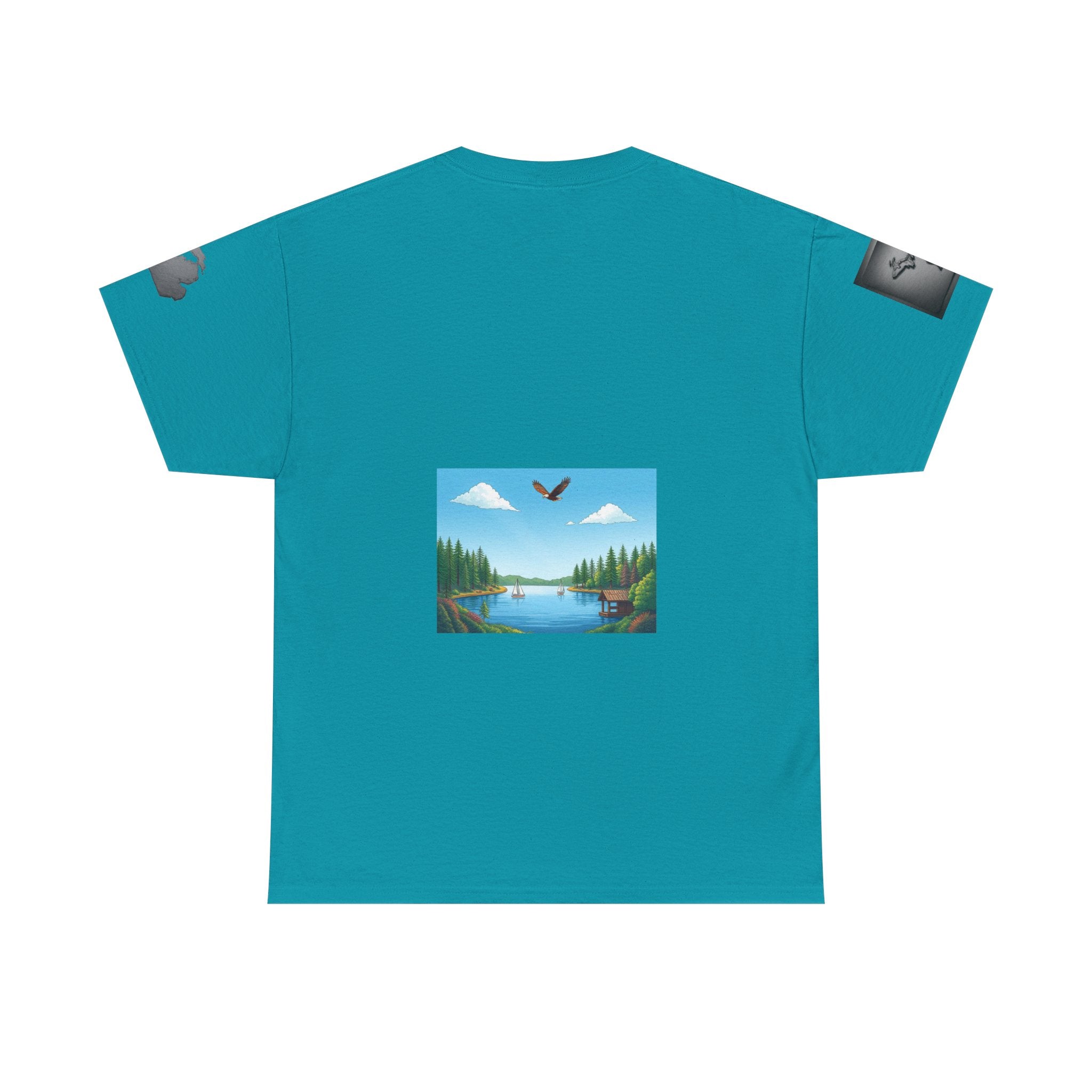Michigan Great Lakes map T-Shirt | Great Lakes Michigan tee