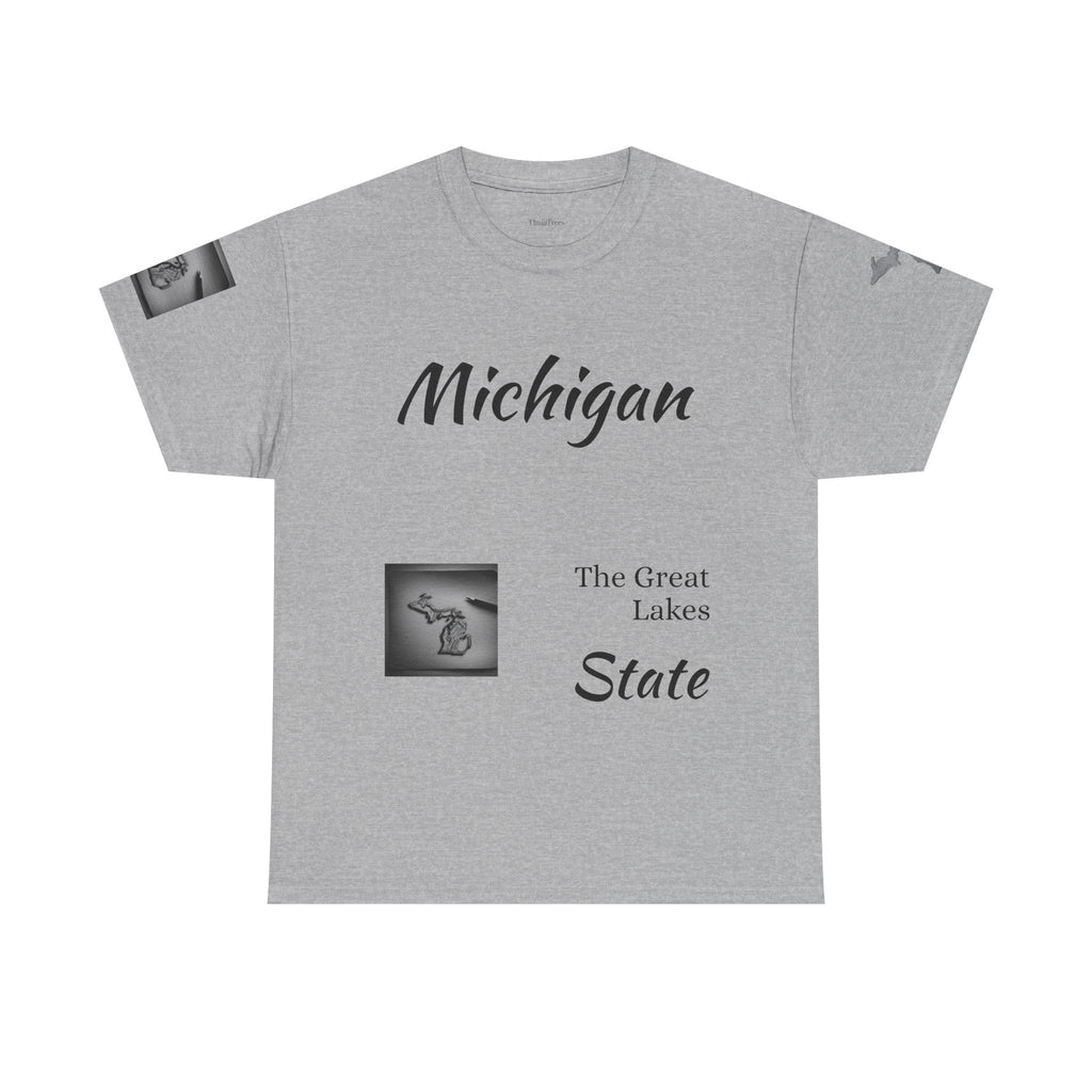 Michigan T-Shirt | Great Lakes State Souvenir Tee