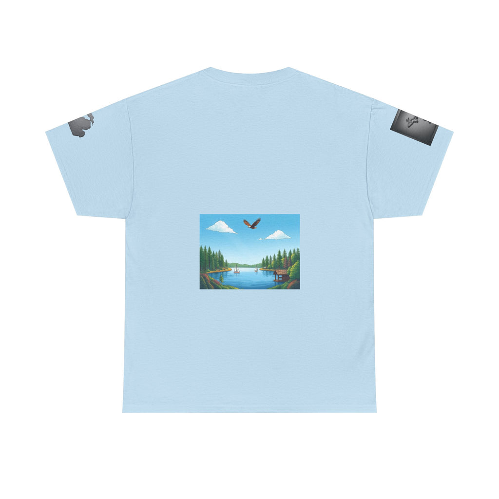 Michigan T-Shirt Light | Great Lakes State Souvenir Tee