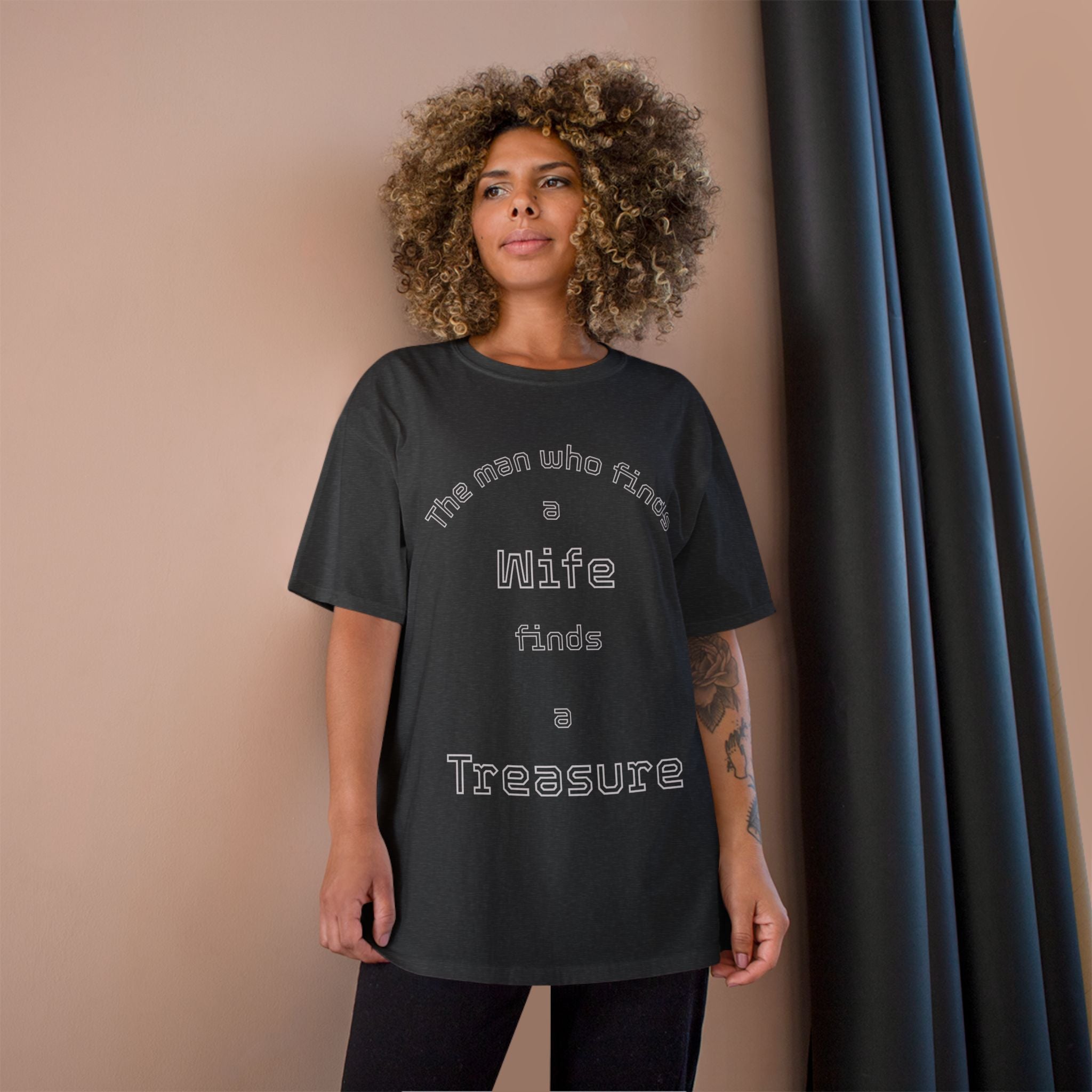 Proverbs 18:22 Honor Your Wife T-Shirt | Scripture Christian Tee