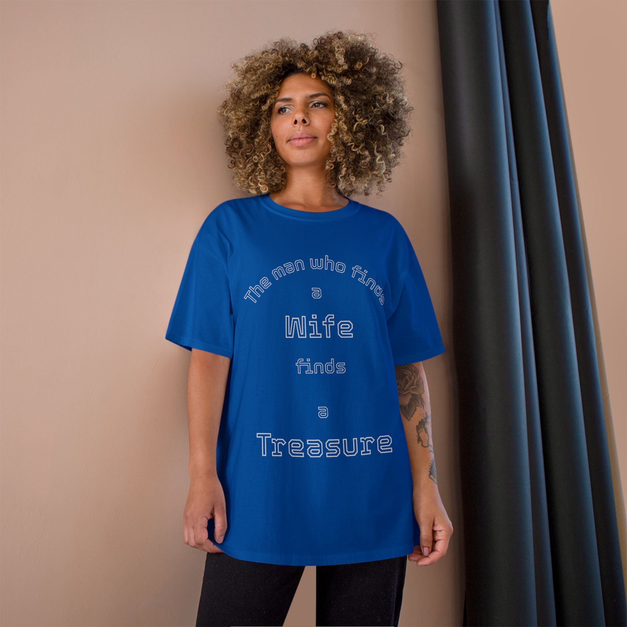 Proverbs 18:22 Honor Your Wife T-Shirt | Scripture Christian Tee