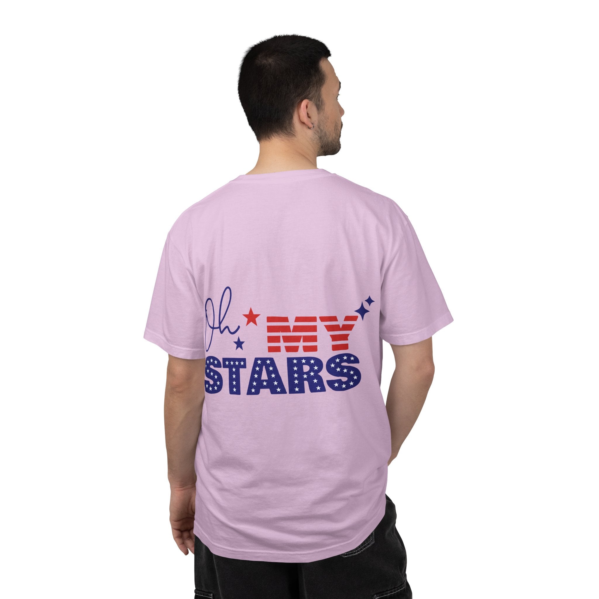 Finally Legal 21st Birthday T-Shirt — "Finally Legal" Front & "Oh My Stars" Back Birthday Tee